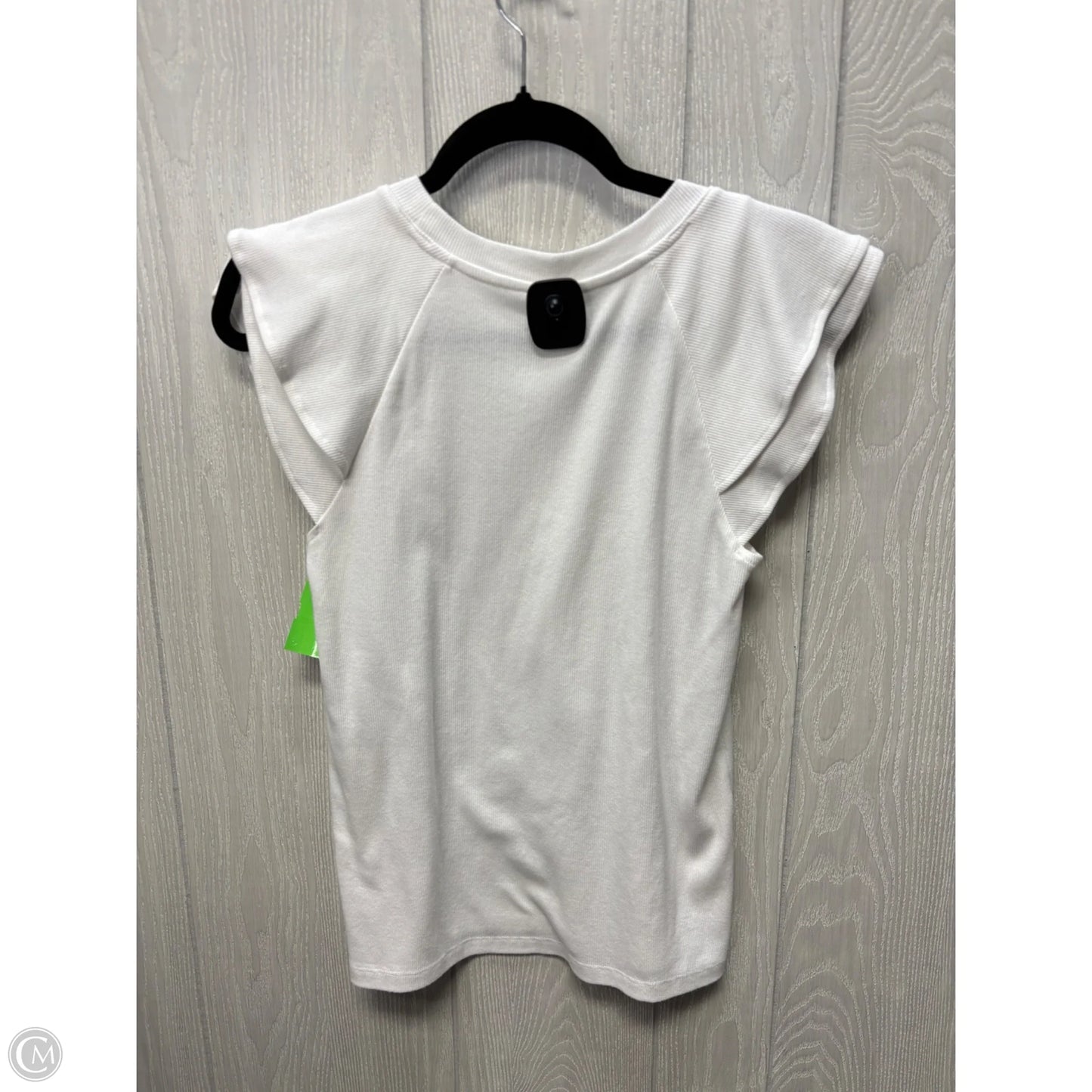 Top Short Sleeve By Gap In White, Size: Xs