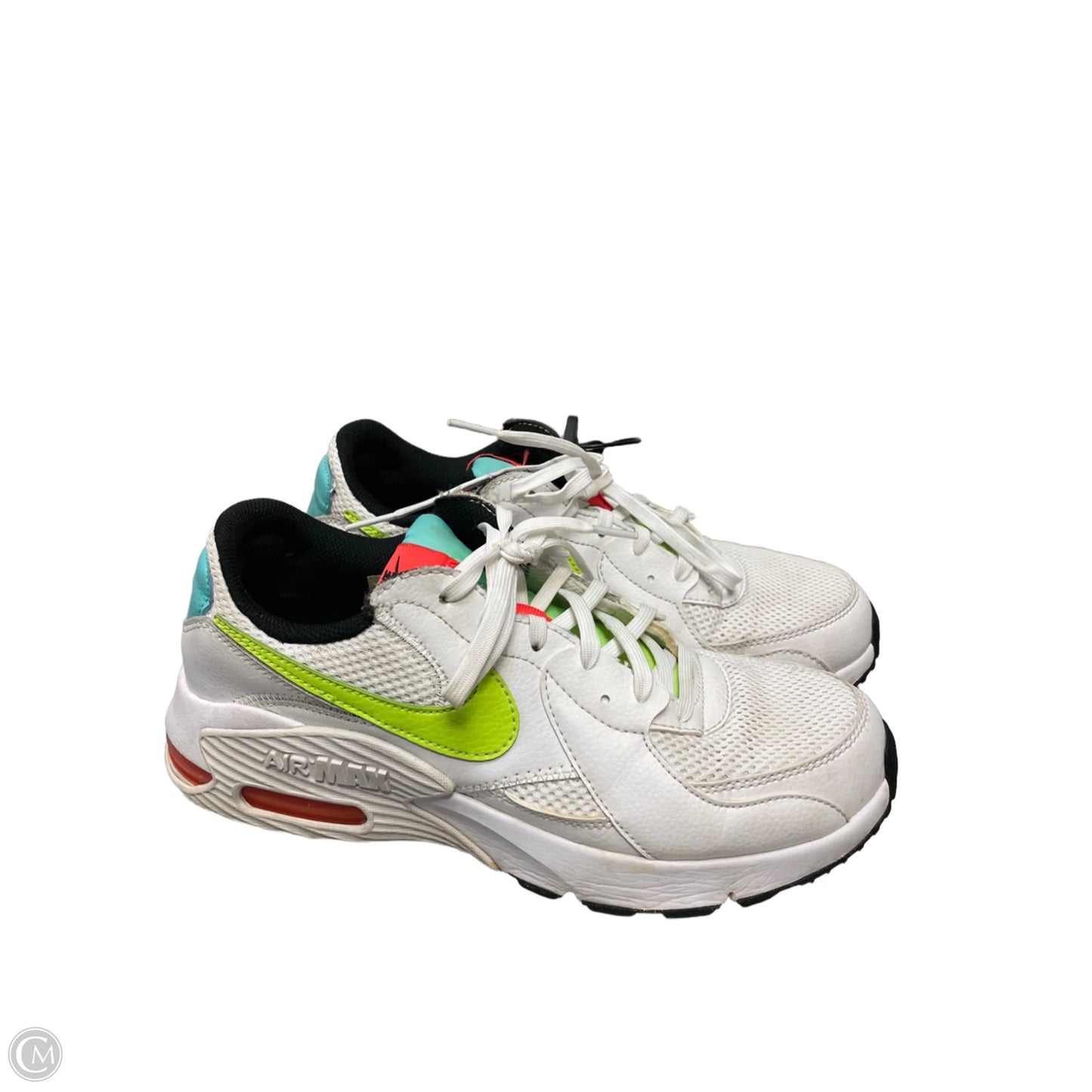 Shoes Athletic By Nike In Green & White, Size: 8.5