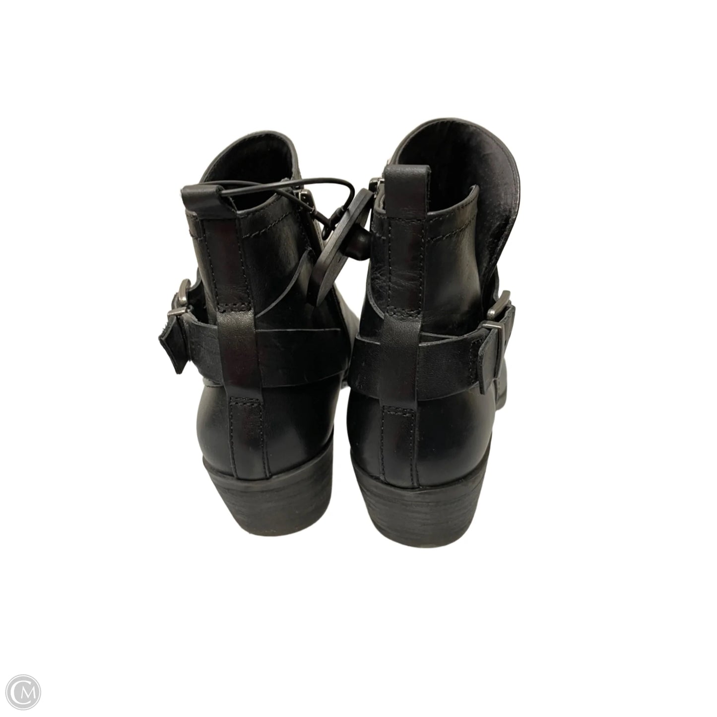 Boots Ankle Heels By Vince Camuto In Black, Size: 7.5