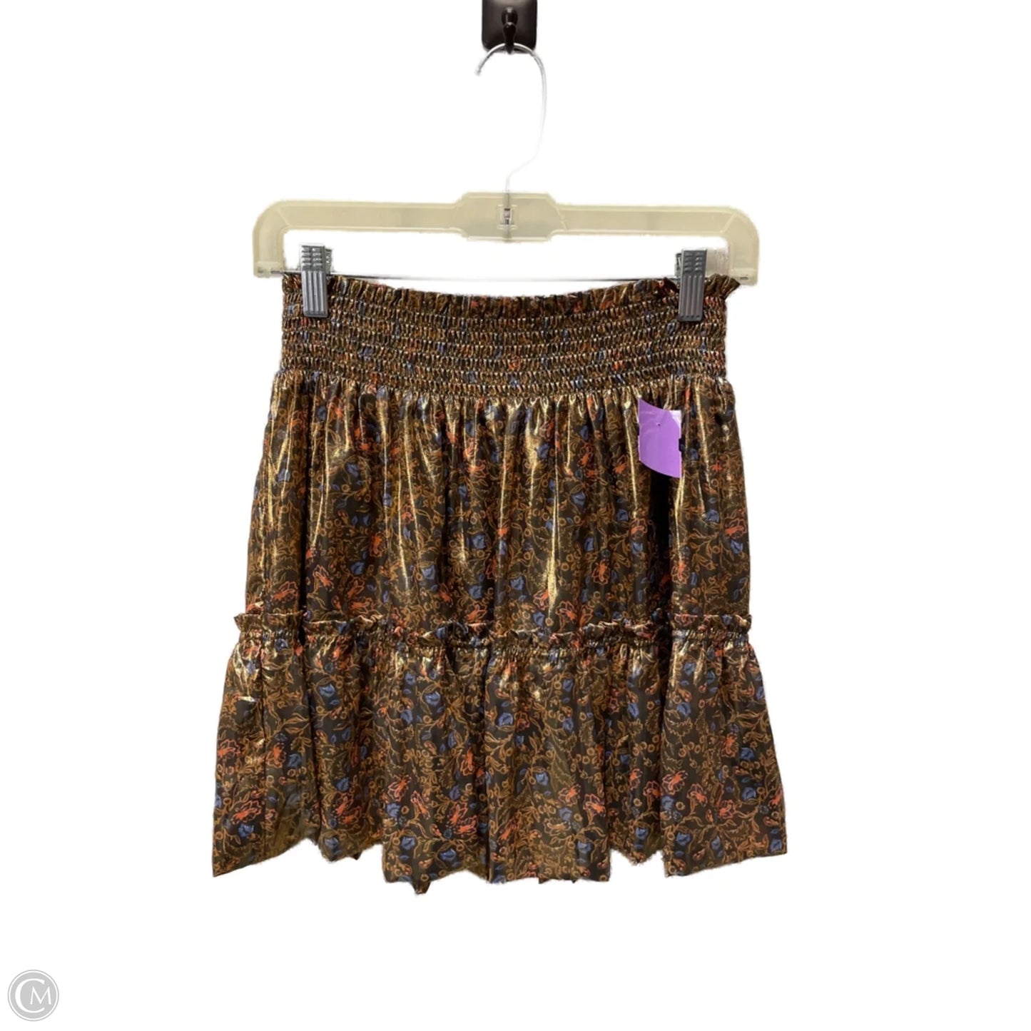 Skirt Mini & Short By Free People In Floral Print, Size: 8
