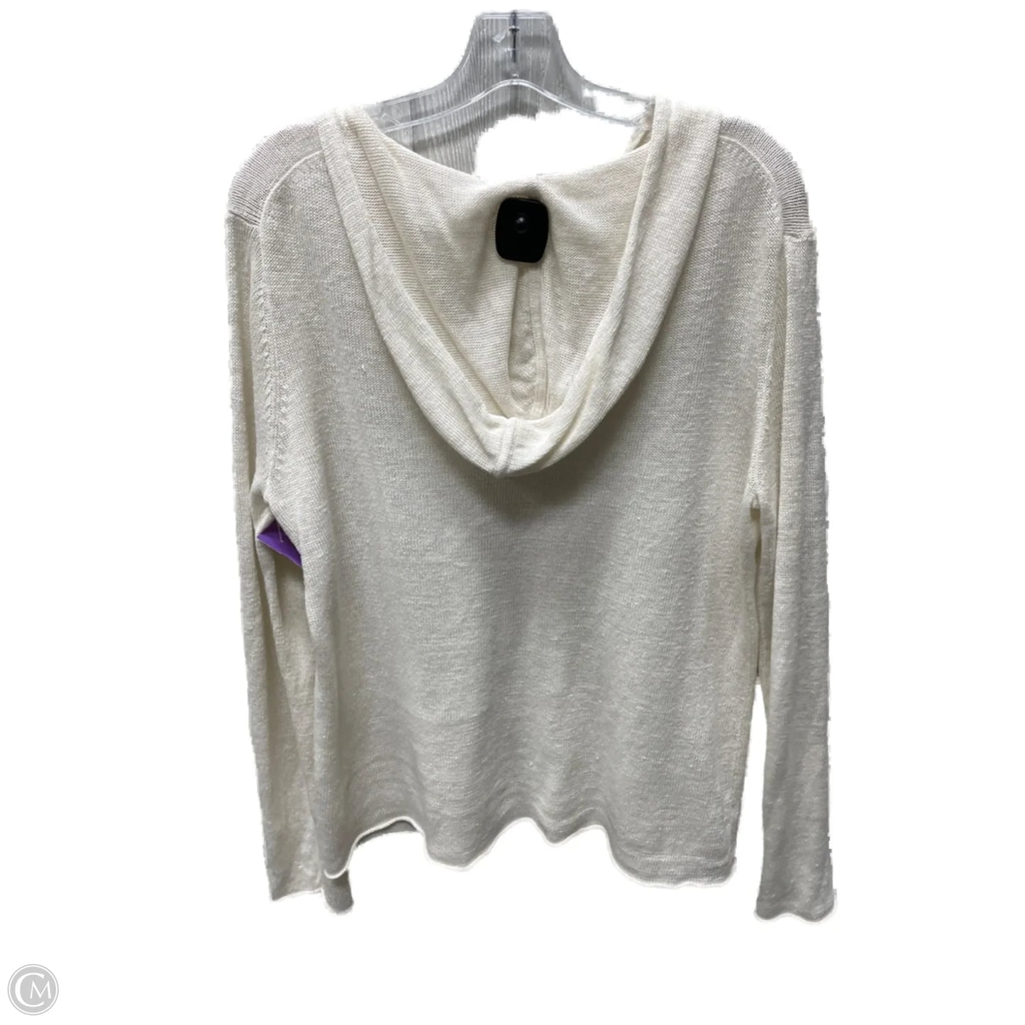 Sweater By Eileen Fisher In Cream, Size: L
