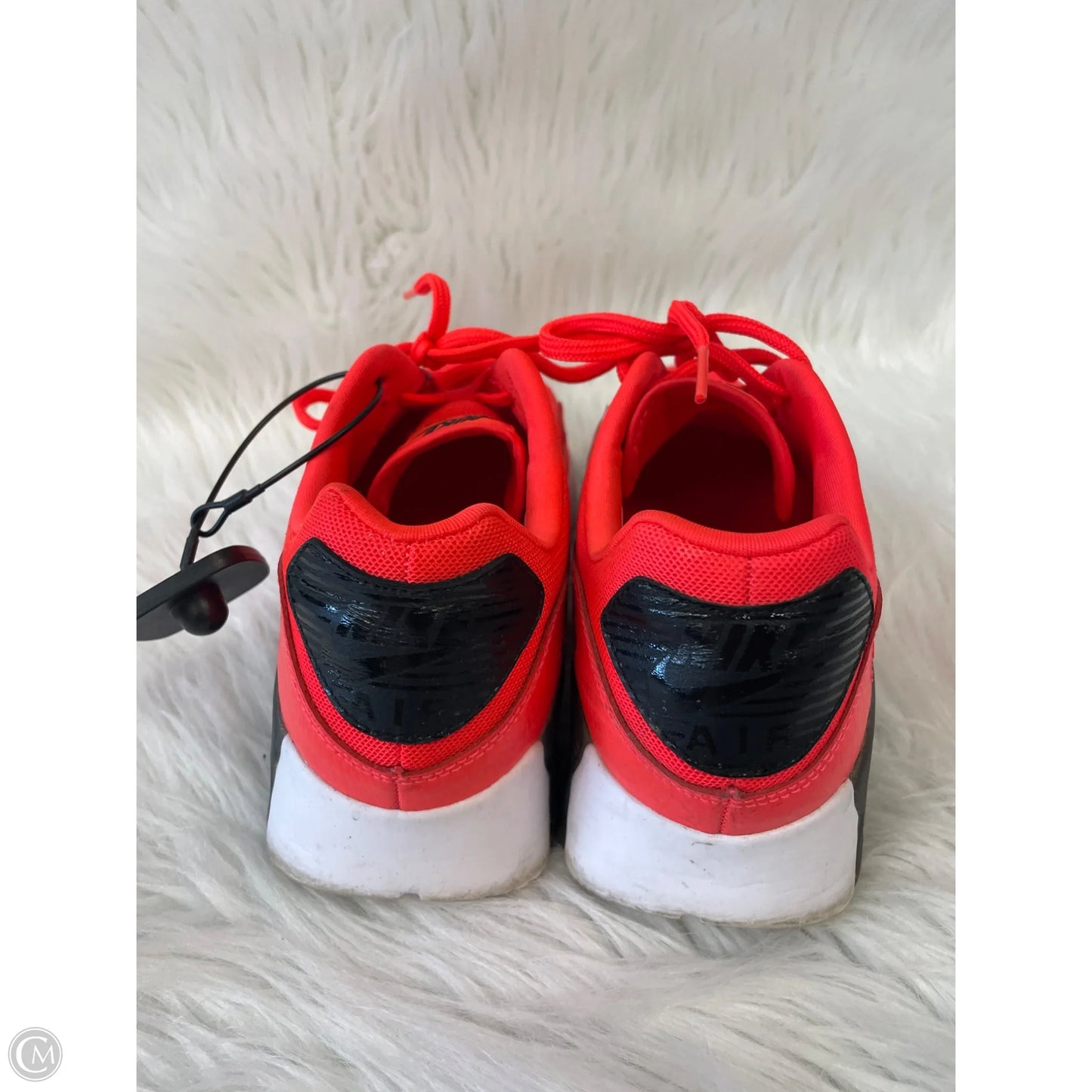 Shoes Athletic By Nike In Black & Orange, Size: 8