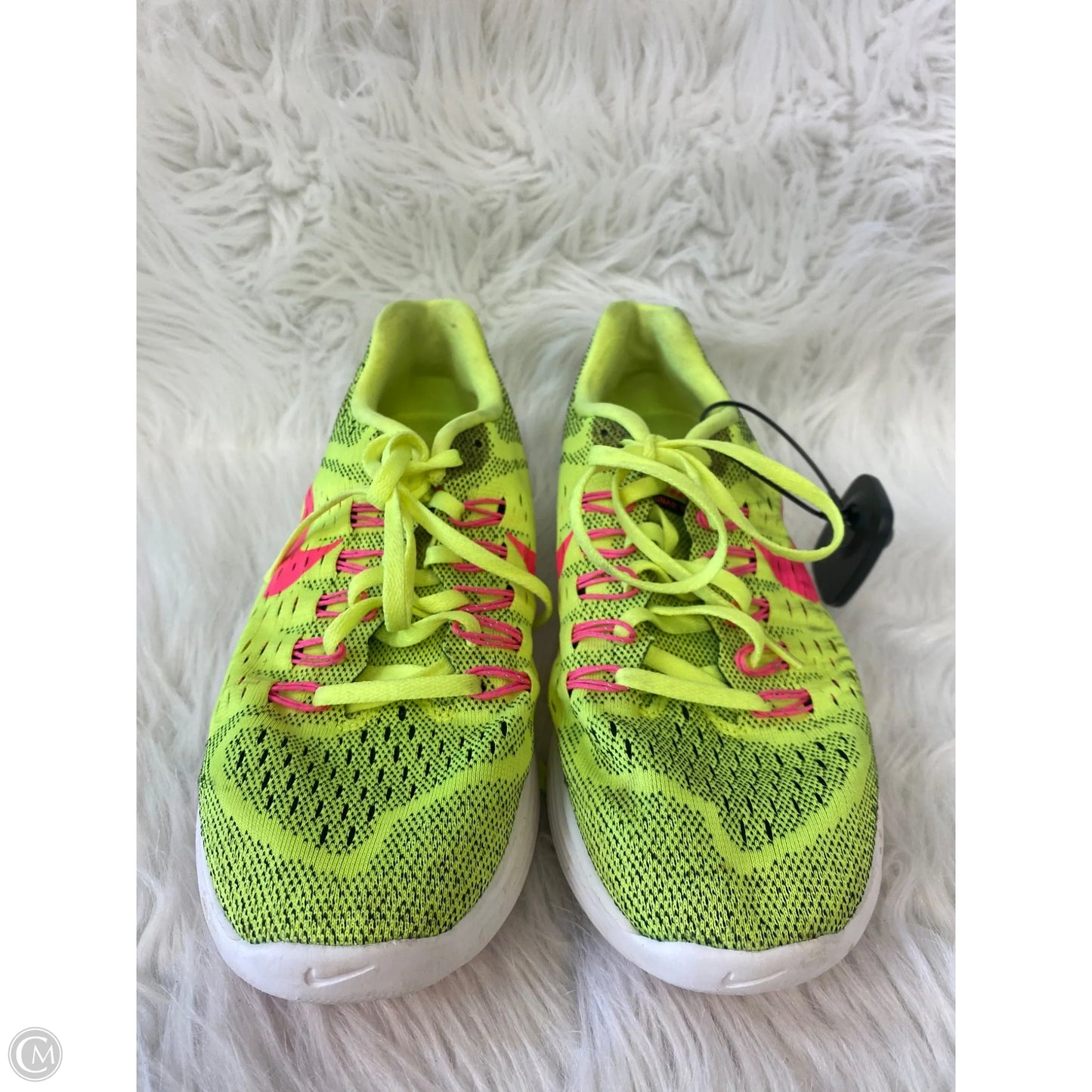 Shoes Athletic By Nike In Green & Pink, Size: 8.5