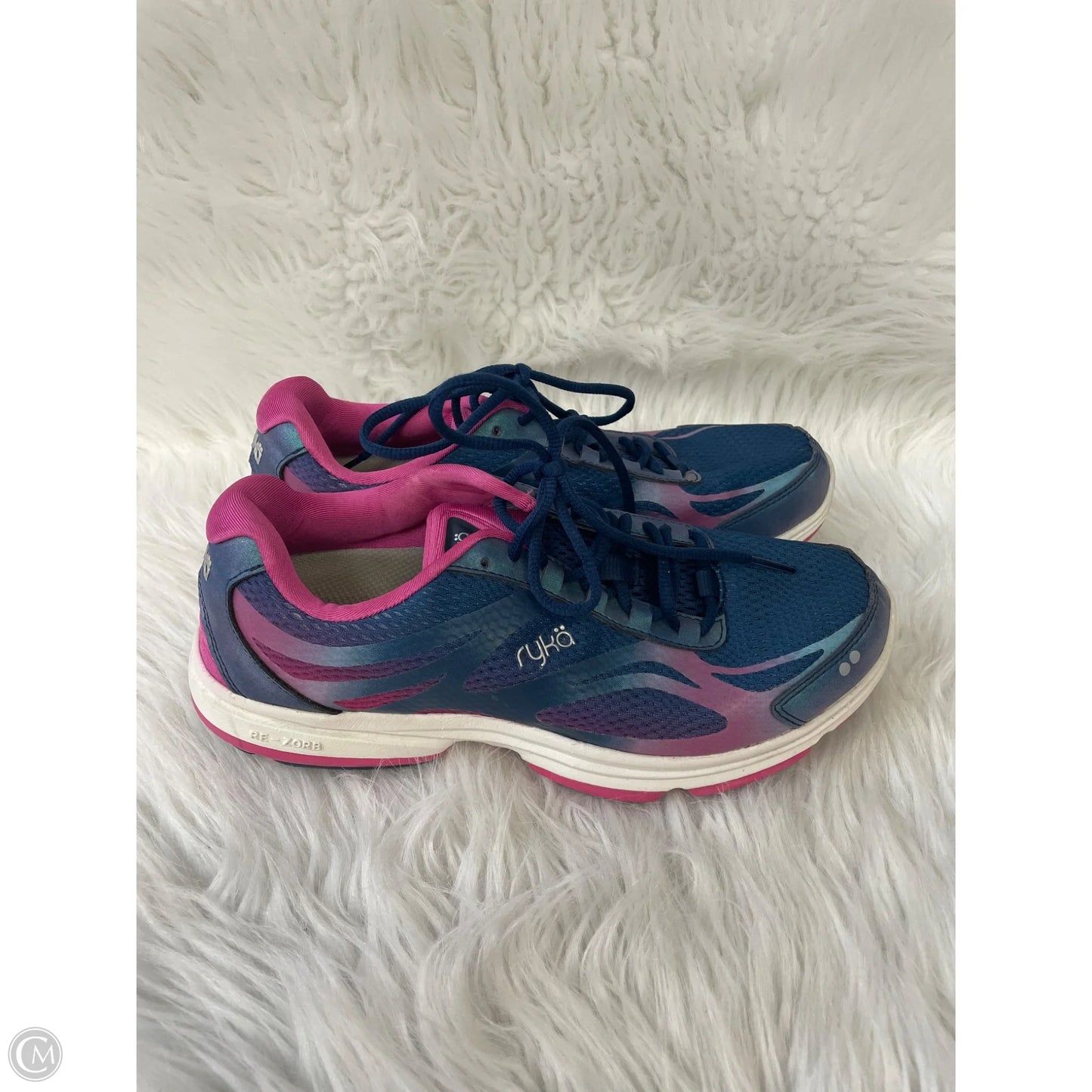 Shoes Athletic By Ryka In Blue & Pink, Size: 8.5