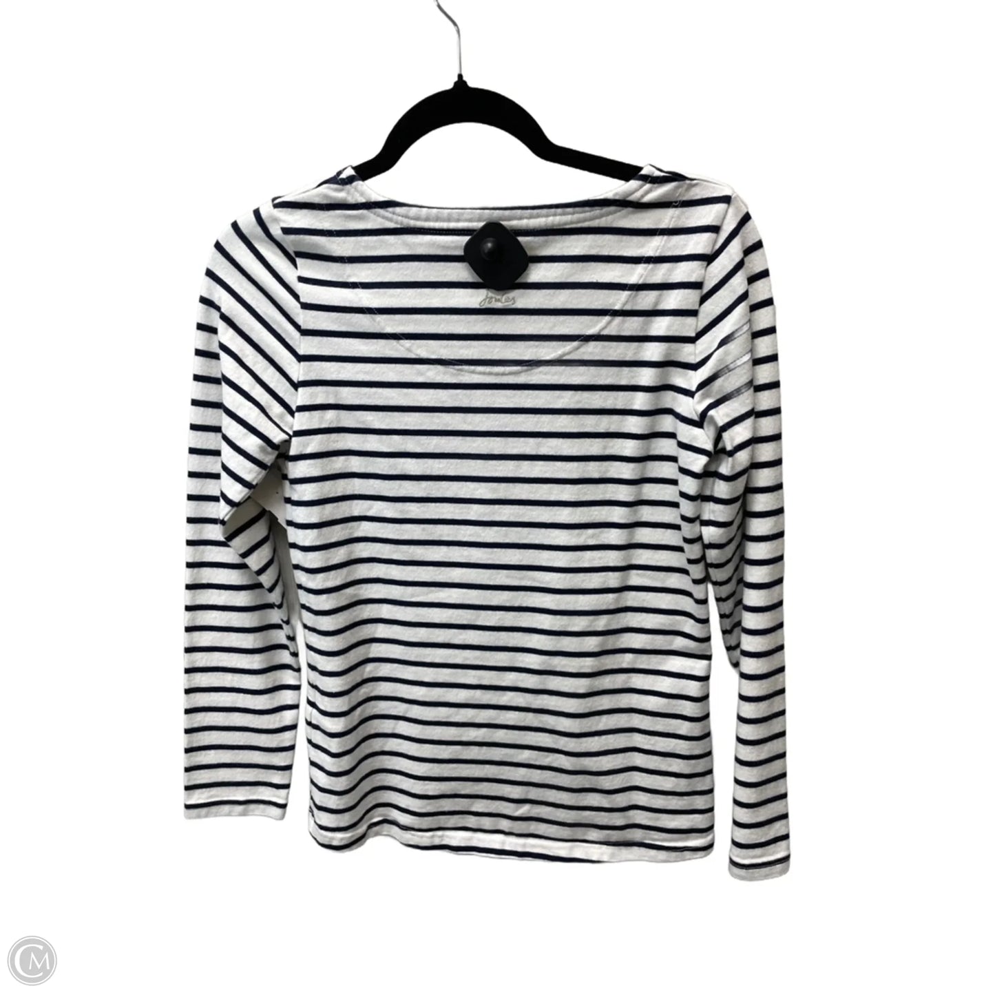 Top Long Sleeve By Joules In Striped Pattern, Size: S