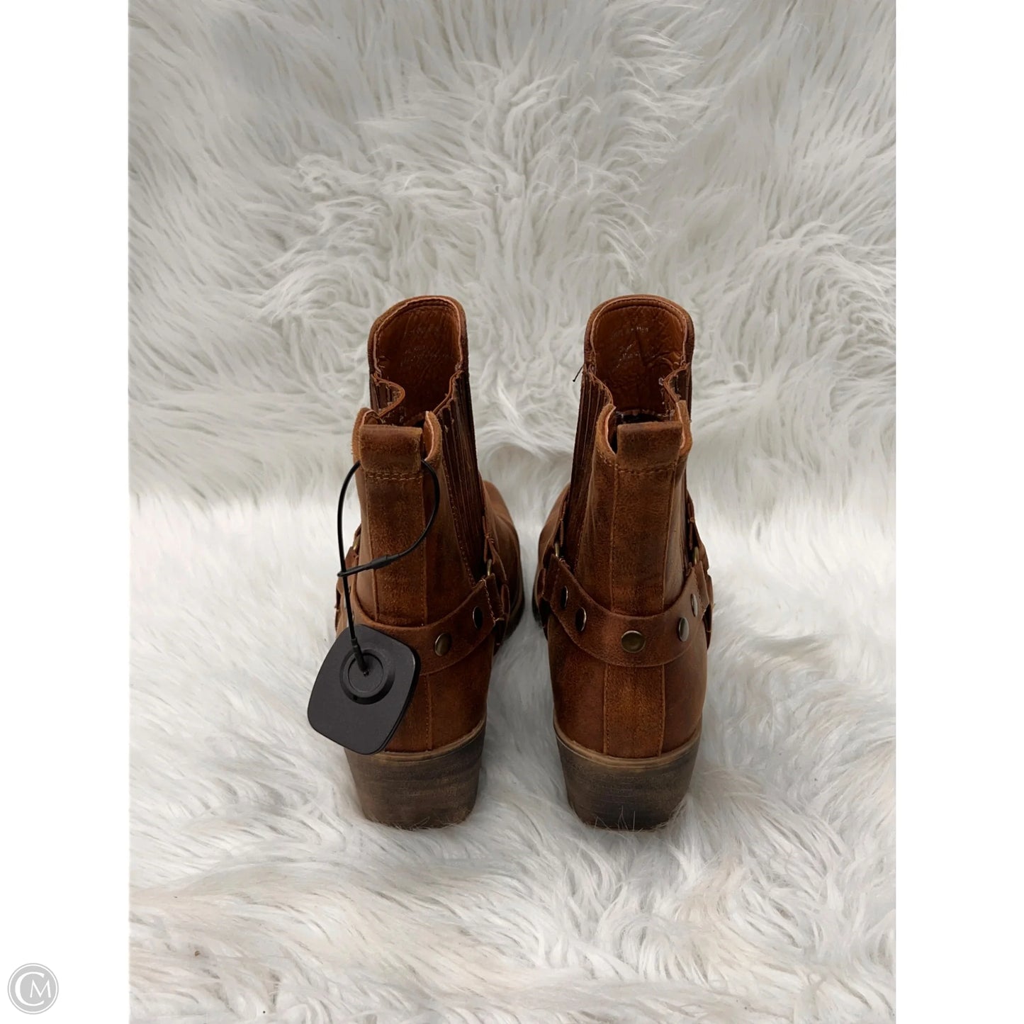 Boots Ankle Heels By True Craft In Brown, Size: 10