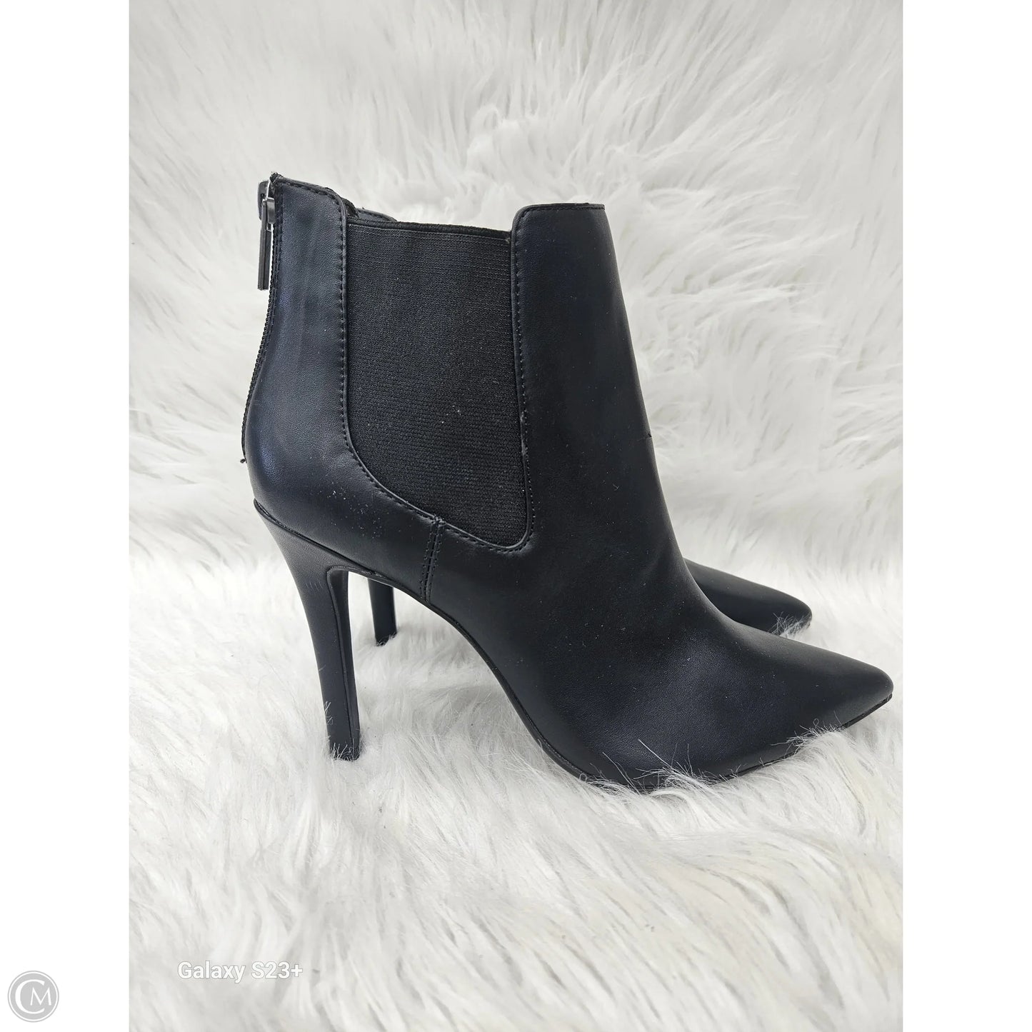 Boots Ankle Heels By Ana In Black, Size: 8.5