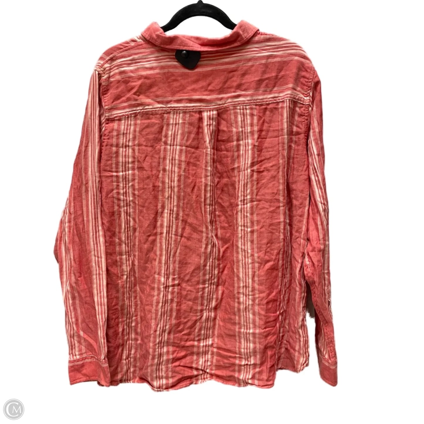 Top Long Sleeve By L.l. Bean In Striped Pattern, Size: Xl