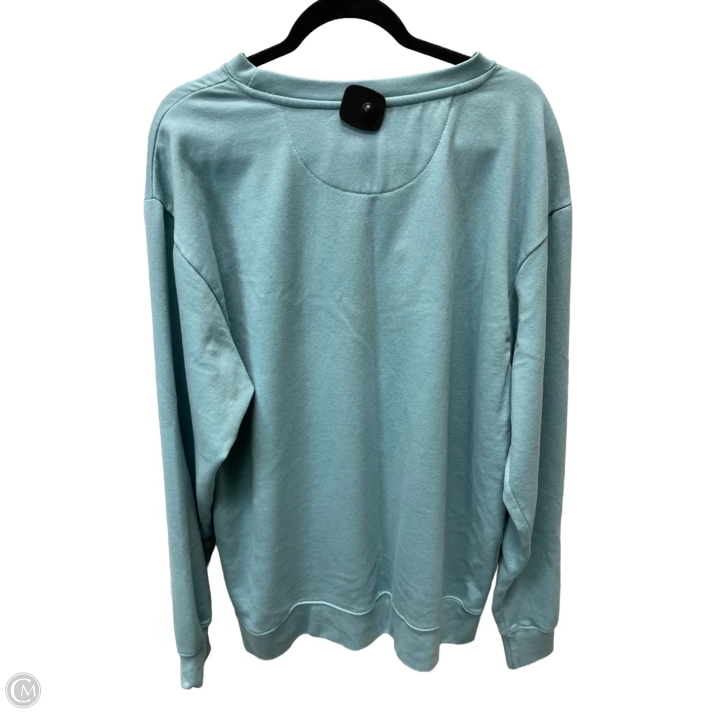 Sweatshirt Crewneck By Clothes Mentor In Blue, Size: 2x