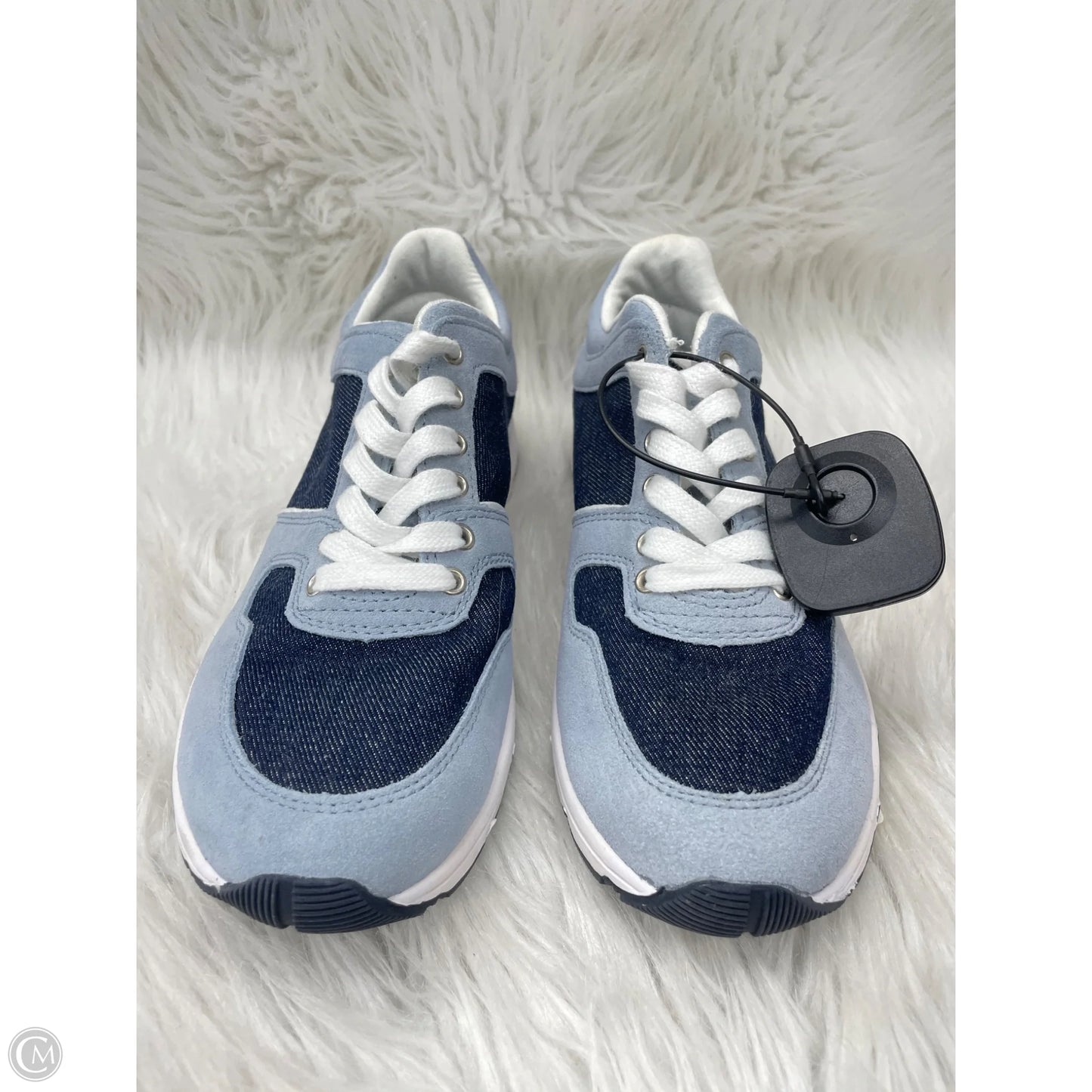 Shoes Sneakers By Isaac Mizrahi Live Qvc In Blue Denim, Size: 7