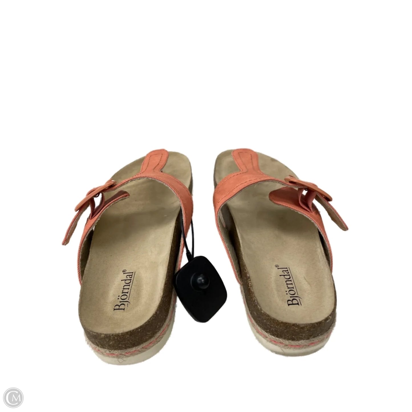 Sandals Flats By Bjorndal In Peach, Size: 7