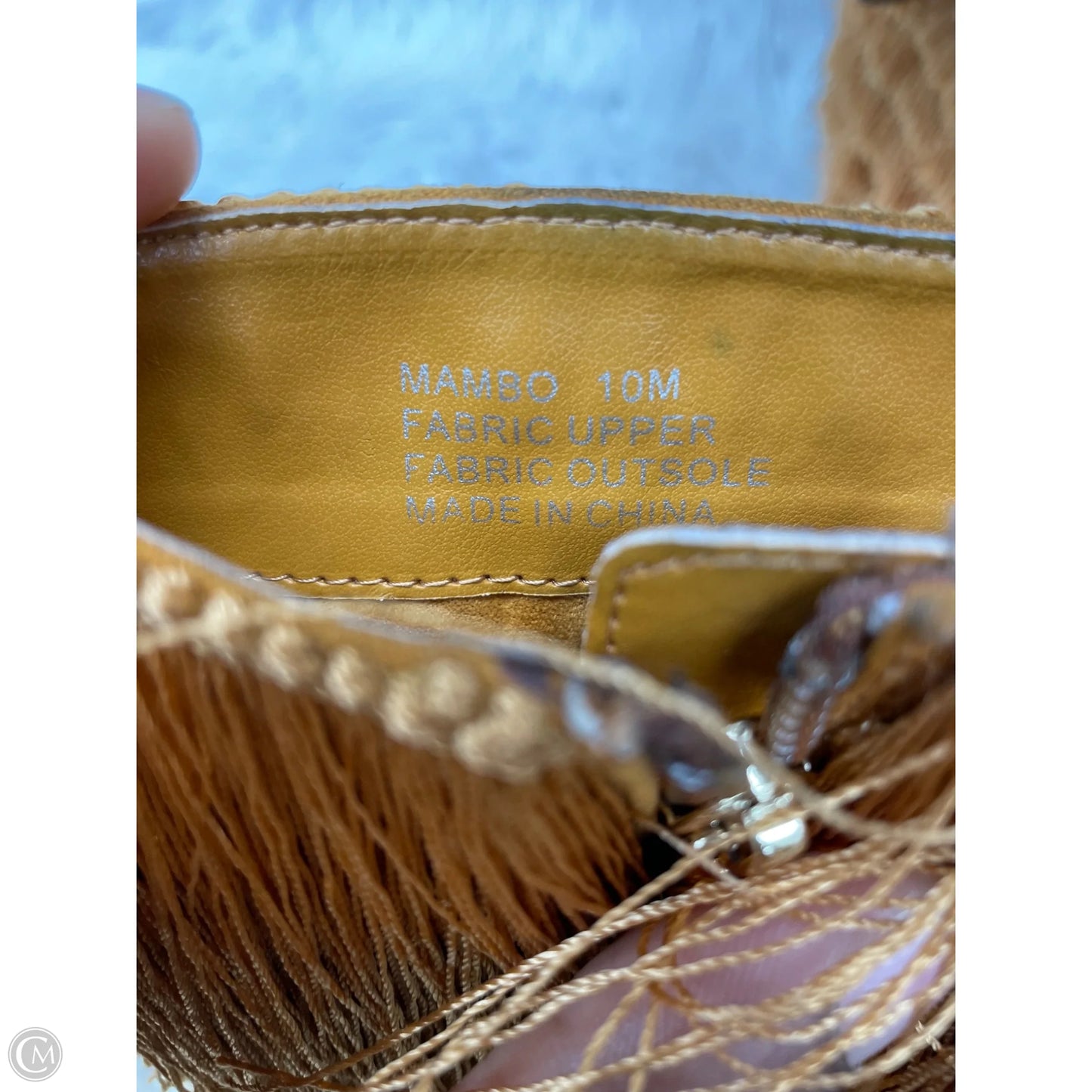 Boots Ankle Heels By Cmc In Gold, Size: 10