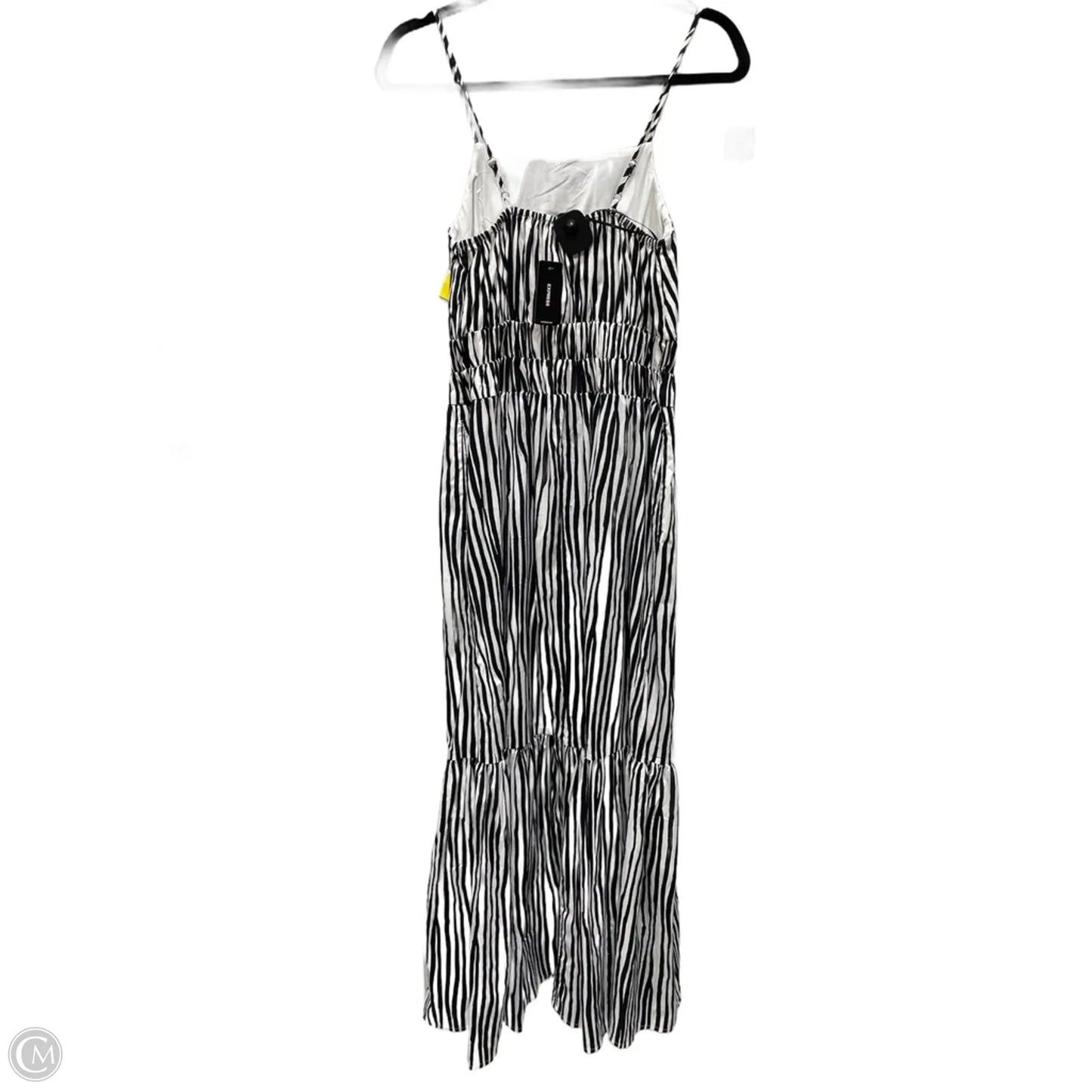 Dress Casual Maxi By Express In Zebra Print, Size: Xs