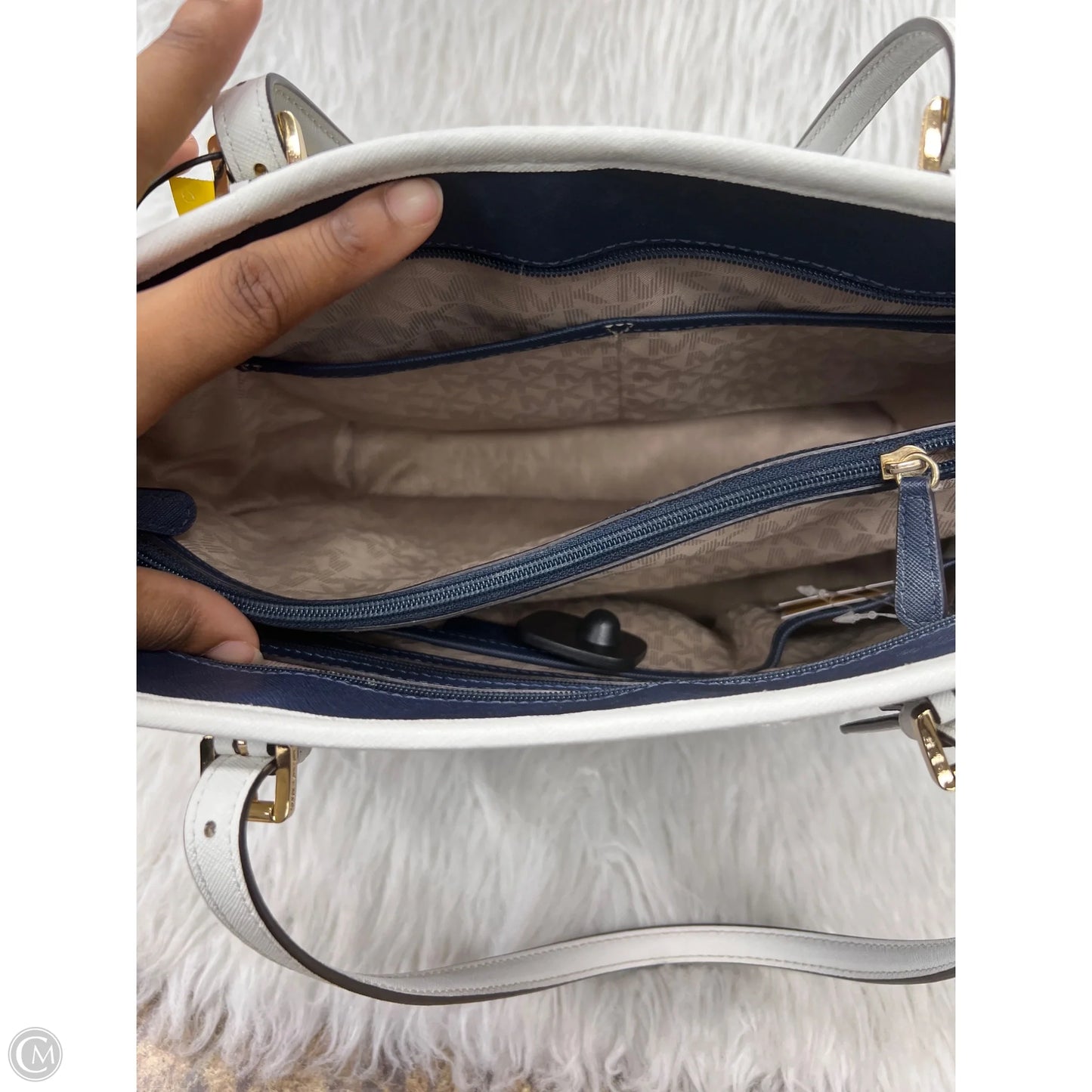 Handbag Designer By Michael Kors, Size: Large