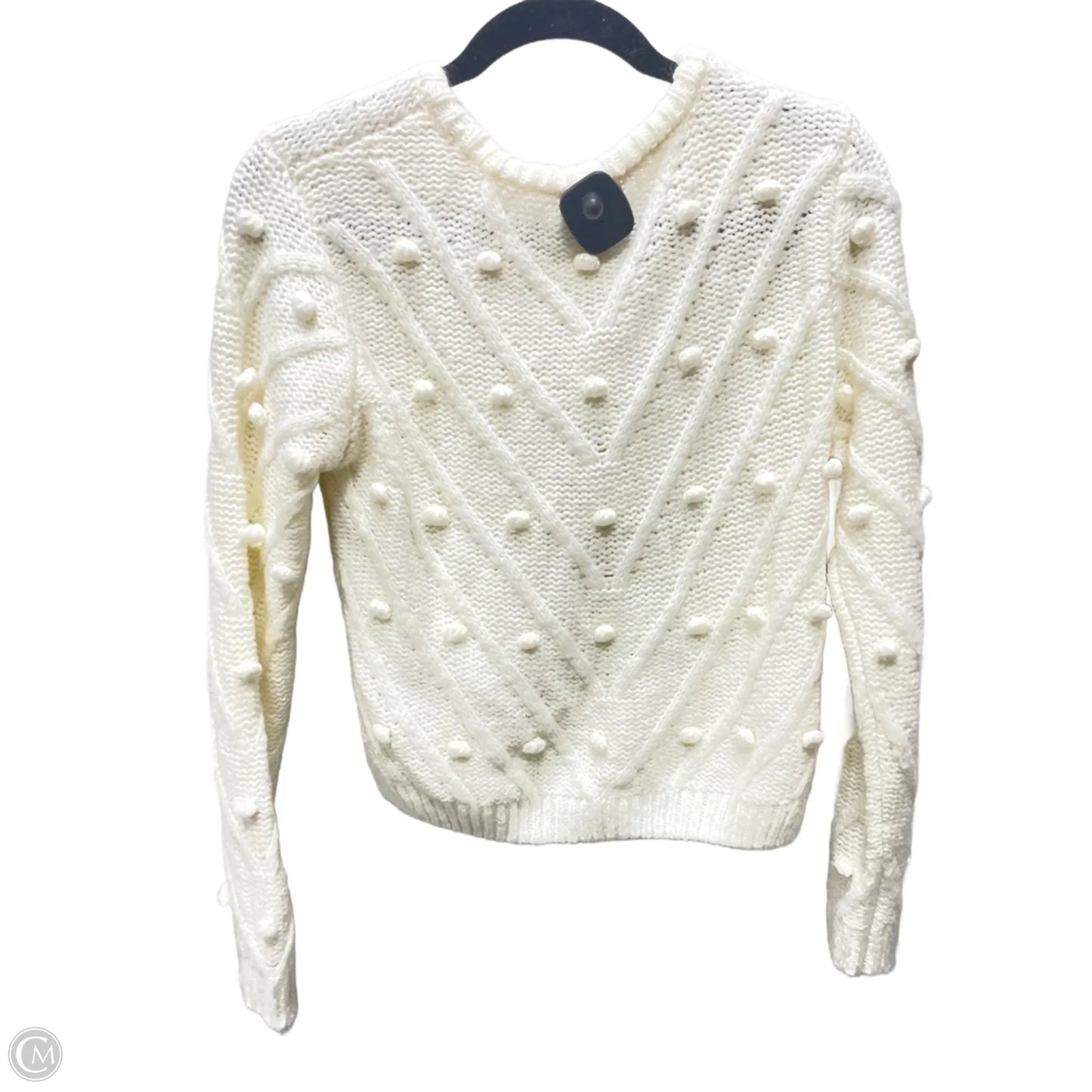 Sweater By Lumiere In Cream, Size: S