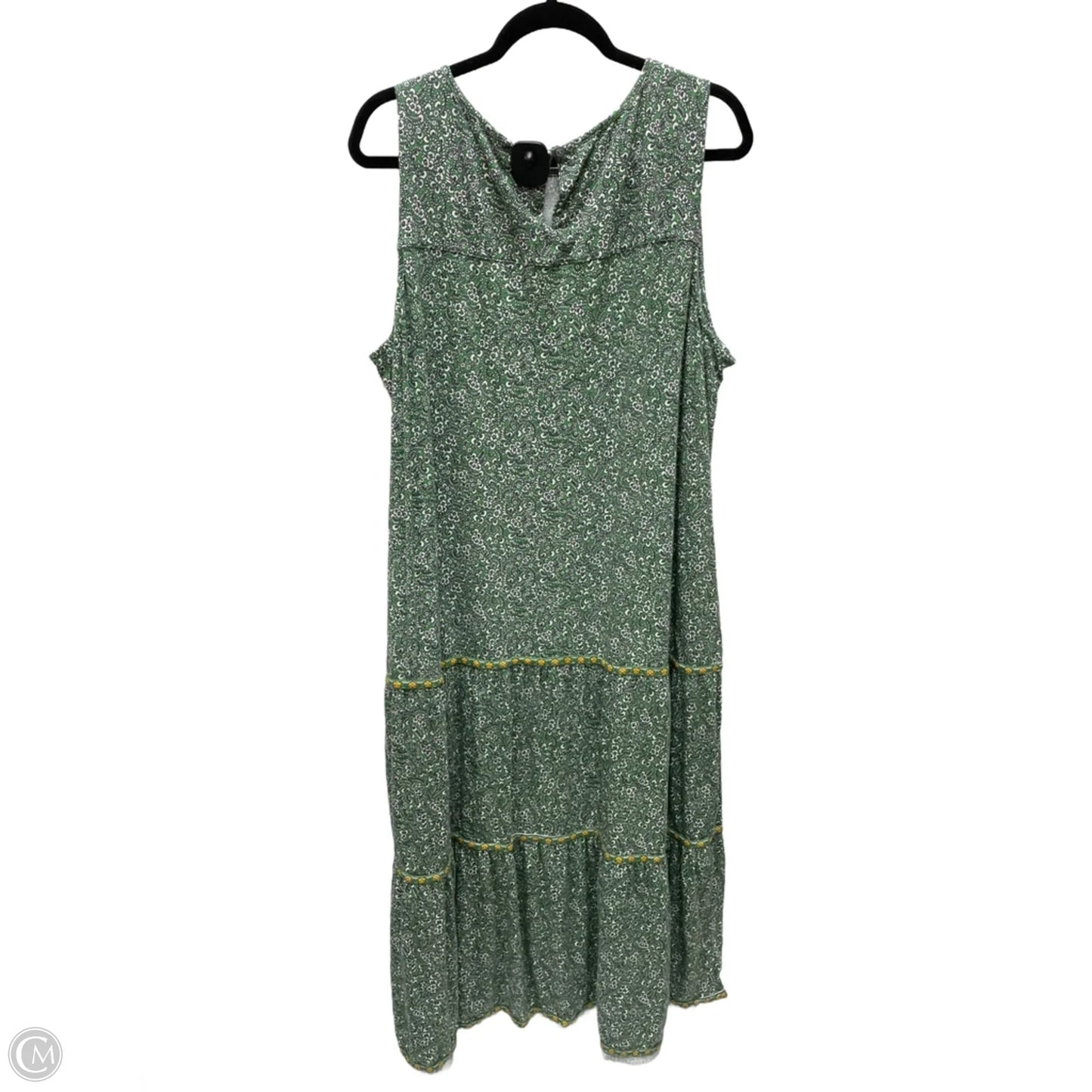 Dress Casual Maxi By J. Jill In Floral Print, Size: 3x