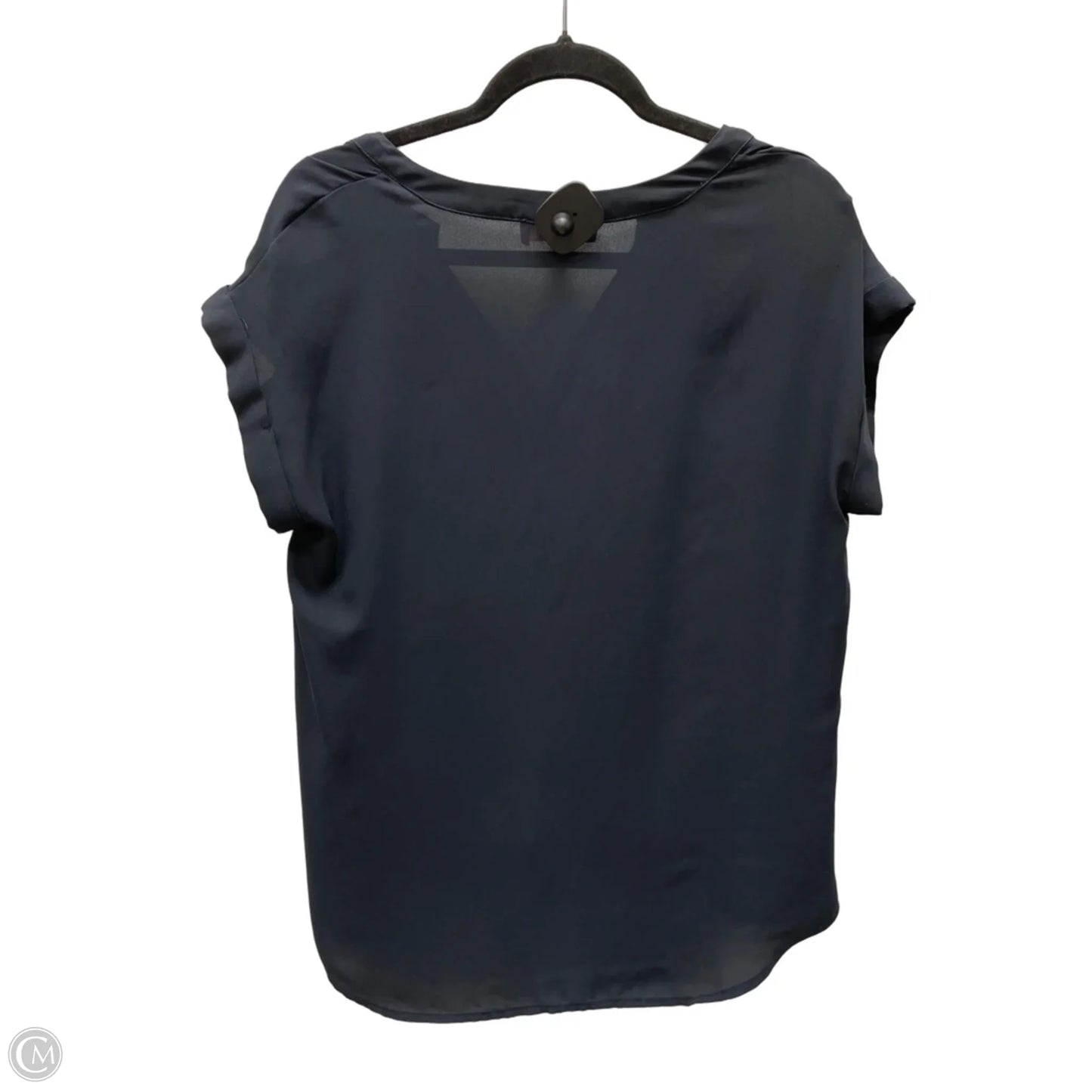 Top Short Sleeve By Philosophy In Navy, Size: L