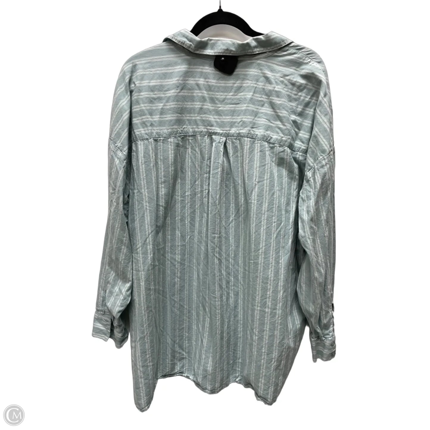 Top Long Sleeve By Torrid In Striped Pattern, Size: 2x