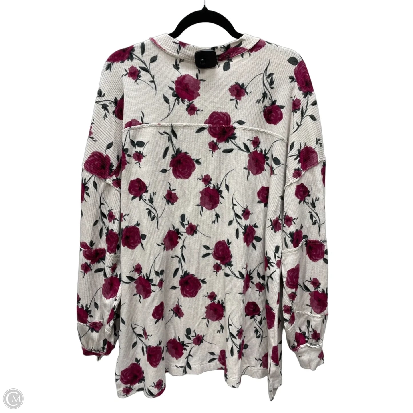 Top Long Sleeve By Torrid In Floral Print, Size: 2x