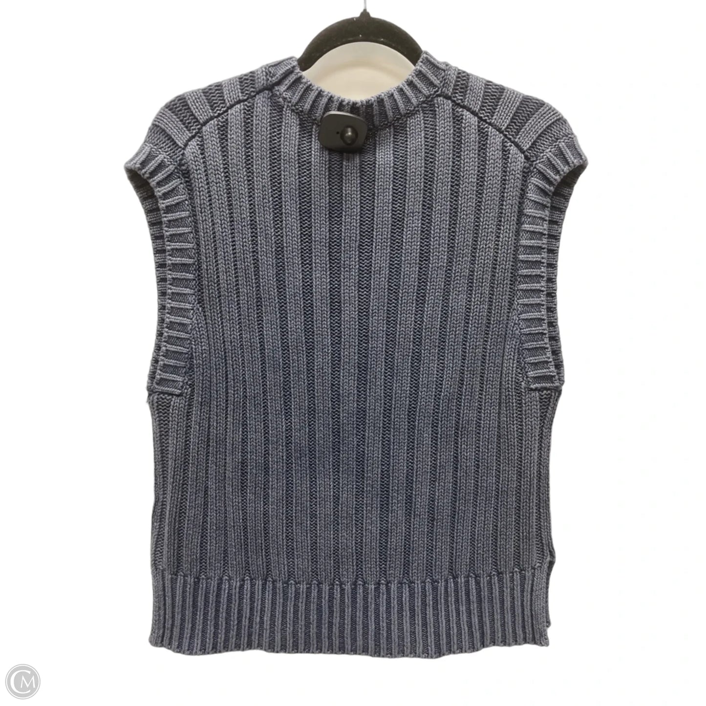 Vest Sweater By Faherty In Blue, Size: S