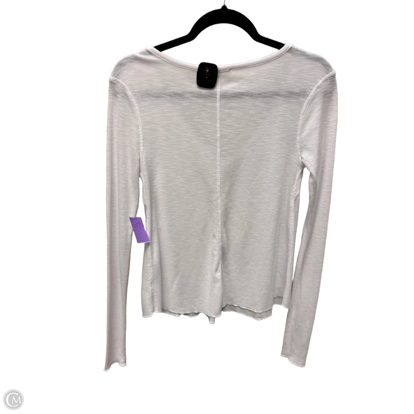 Top Long Sleeve By Free People In White, Size: Xs