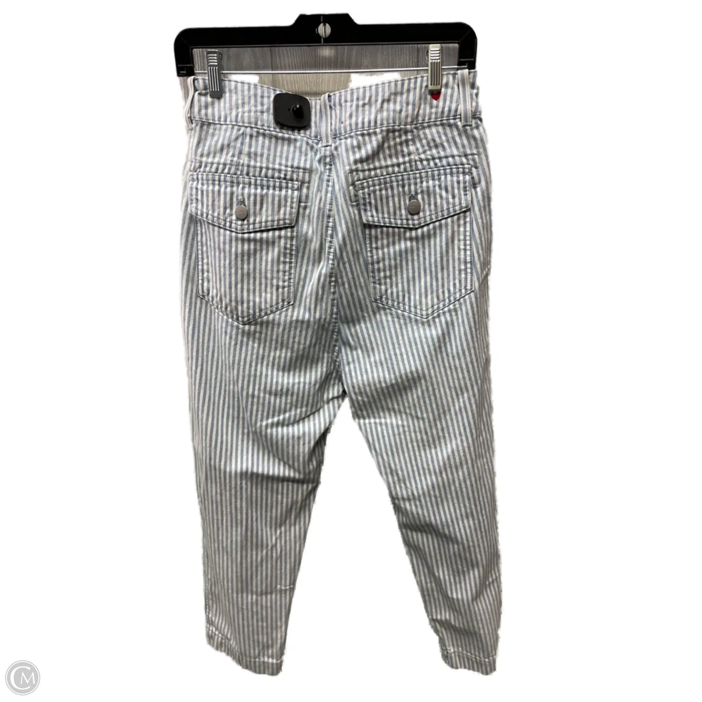 Jeans Straight By Sundry In Striped Pattern, Size: 4