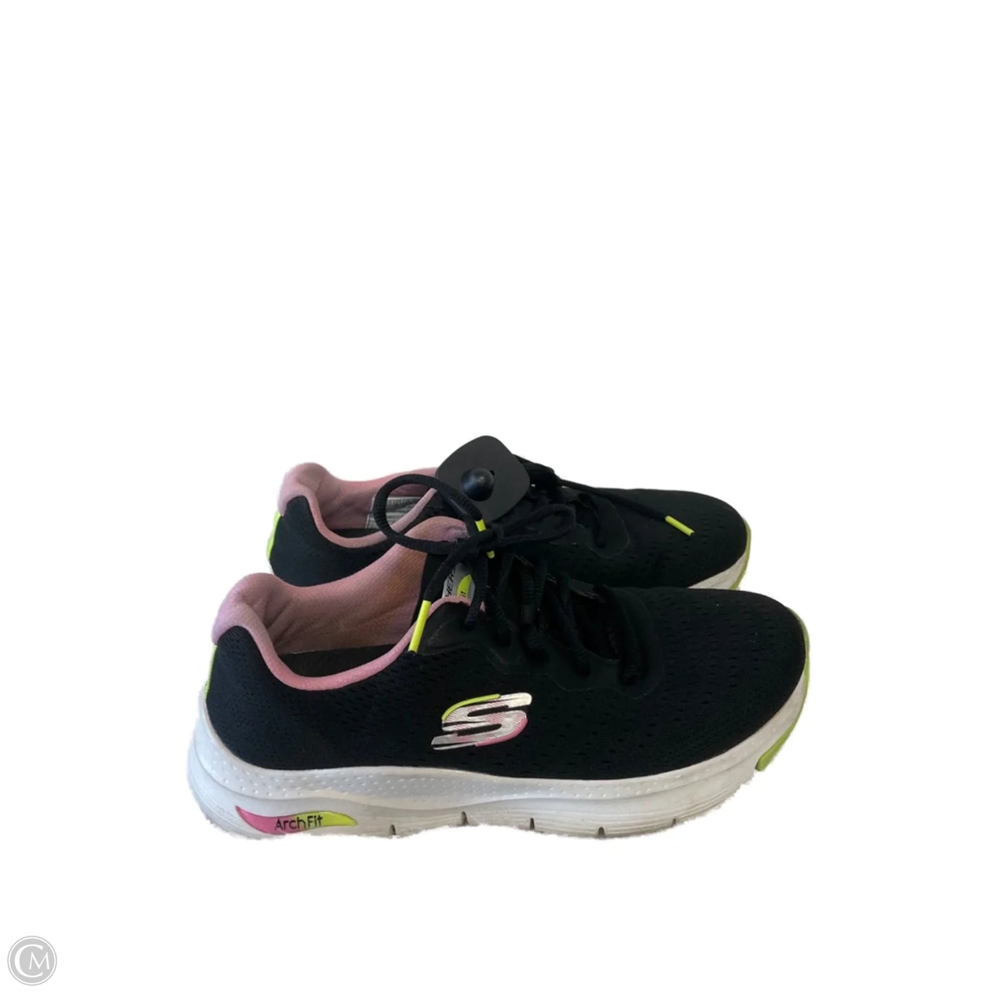 Shoes Athletic By Skechers In Black, Size: 8.5