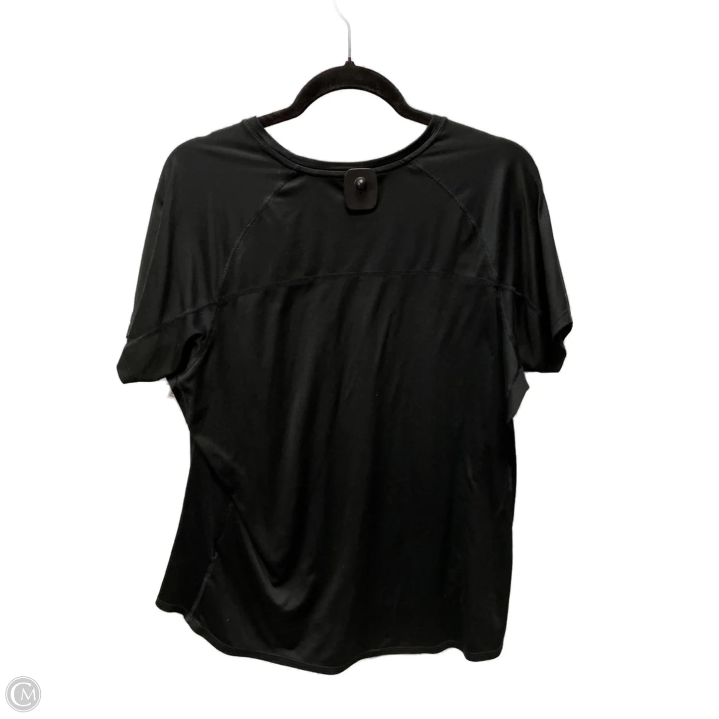 Athletic Top Short Sleeve By Nike Apparel In Black, Size: 1x