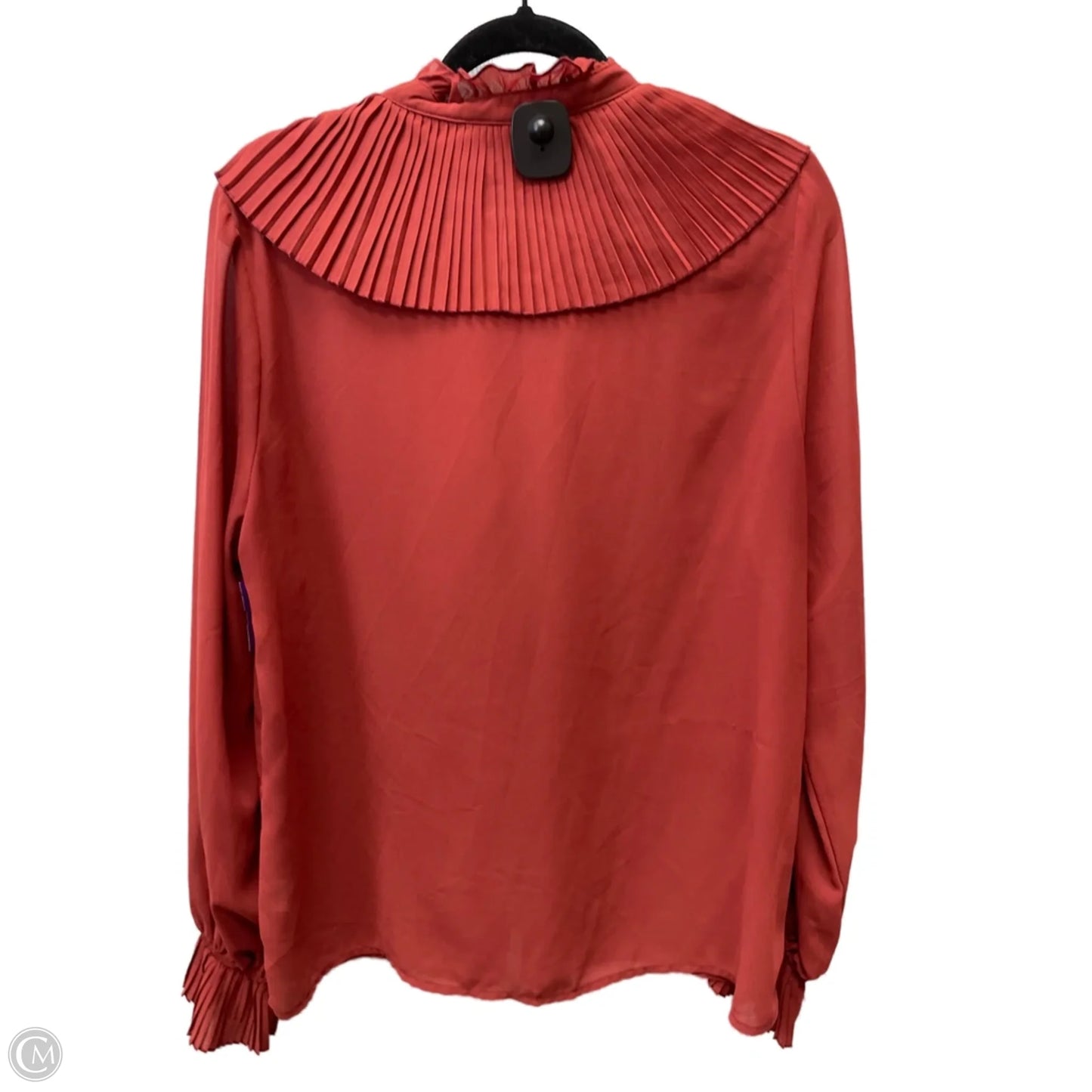 Top Long Sleeve By Fashion Nova In Red, Size: 1x