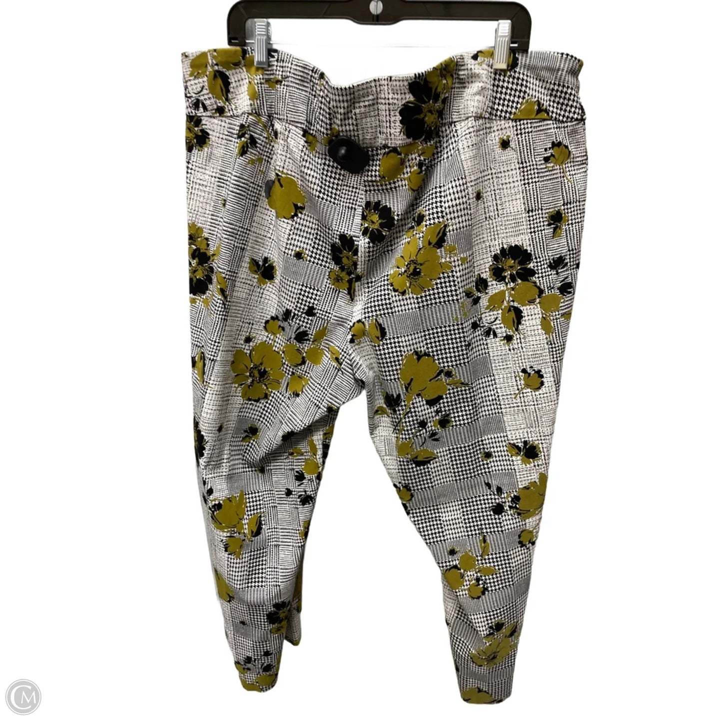 Pants Dress By Zac And Rachel In Checkered Pattern, Size: 22