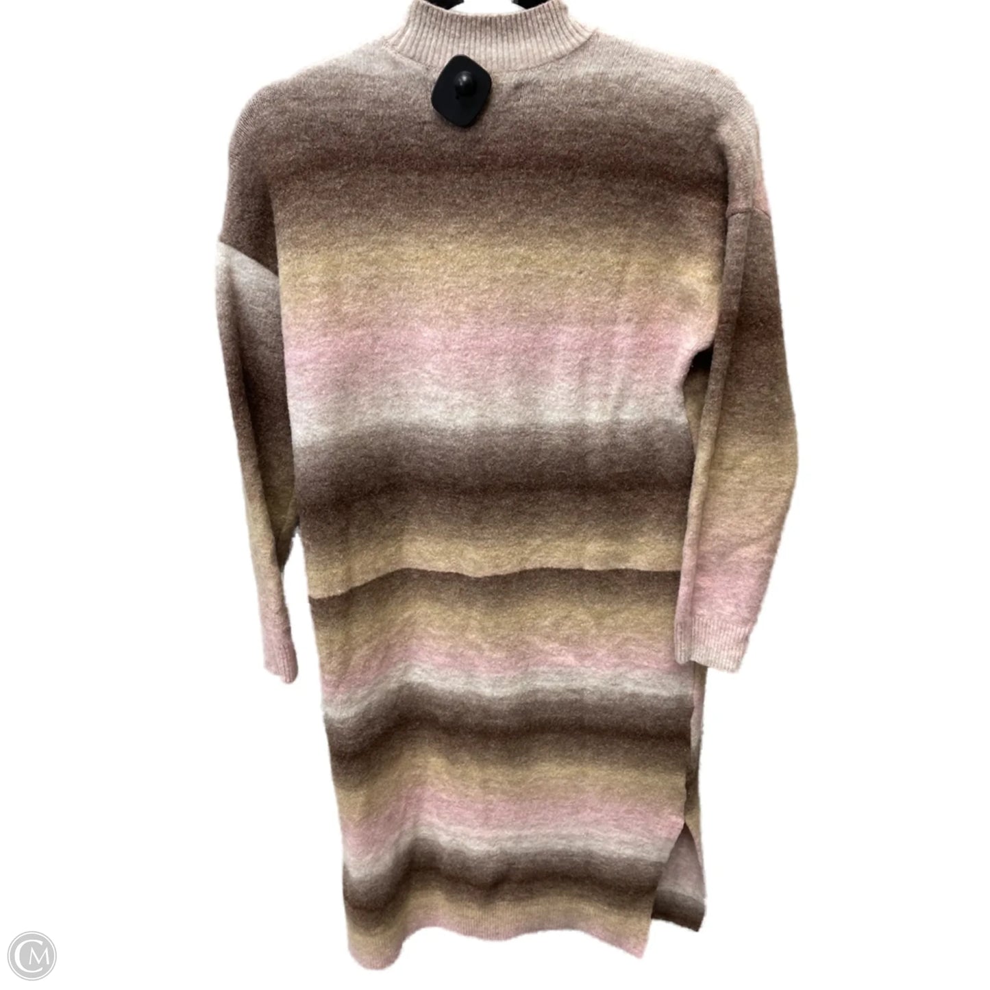 Dress Casual Short By Loft In Brown & Pink, Size: Mp