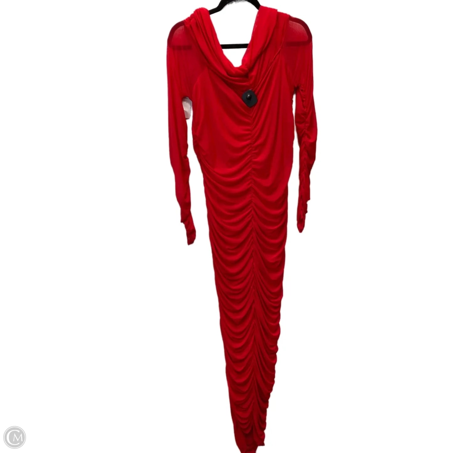 Dress Party Long By Fashion Nova In Red, Size: 1x