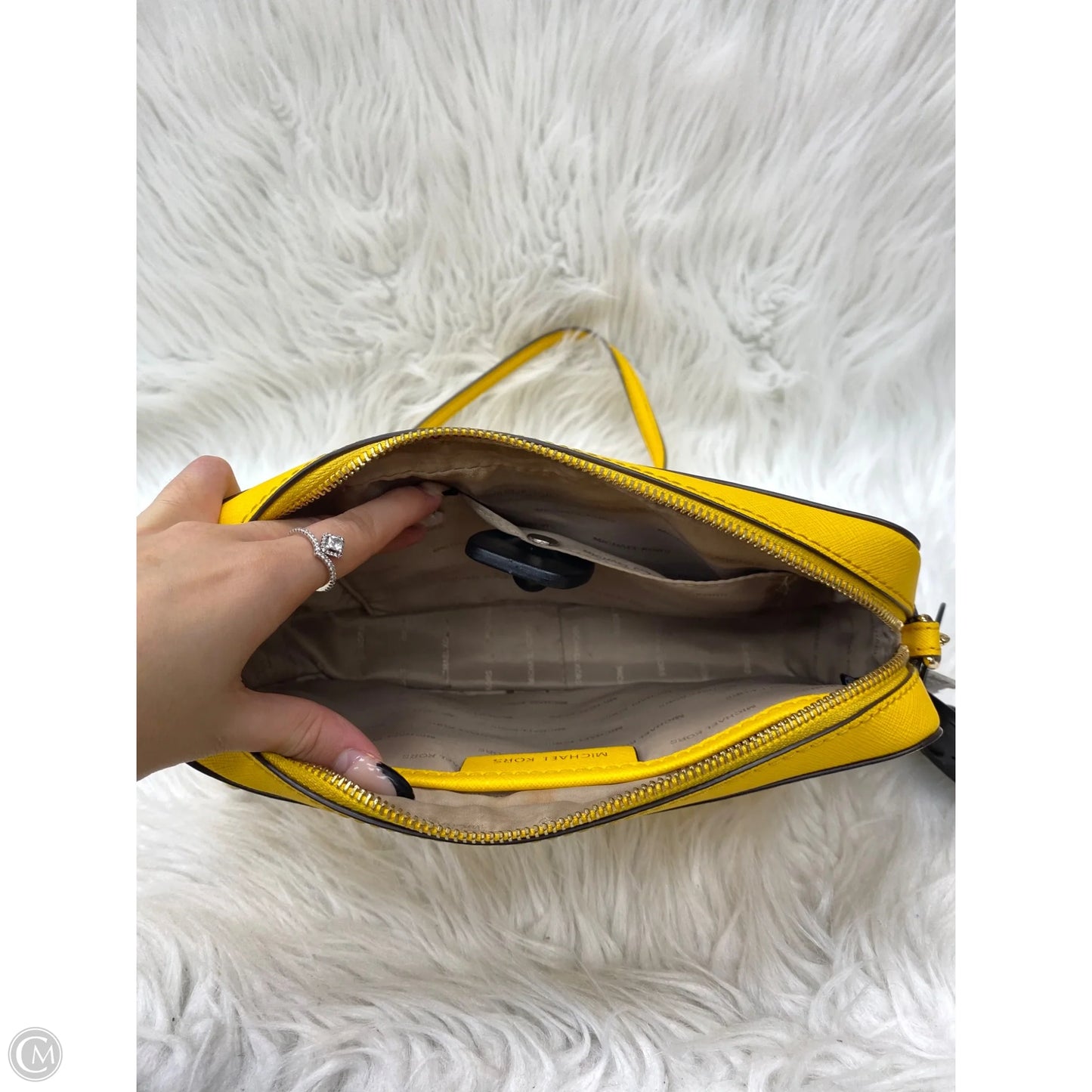 Crossbody Designer By Michael Kors, Size: Medium