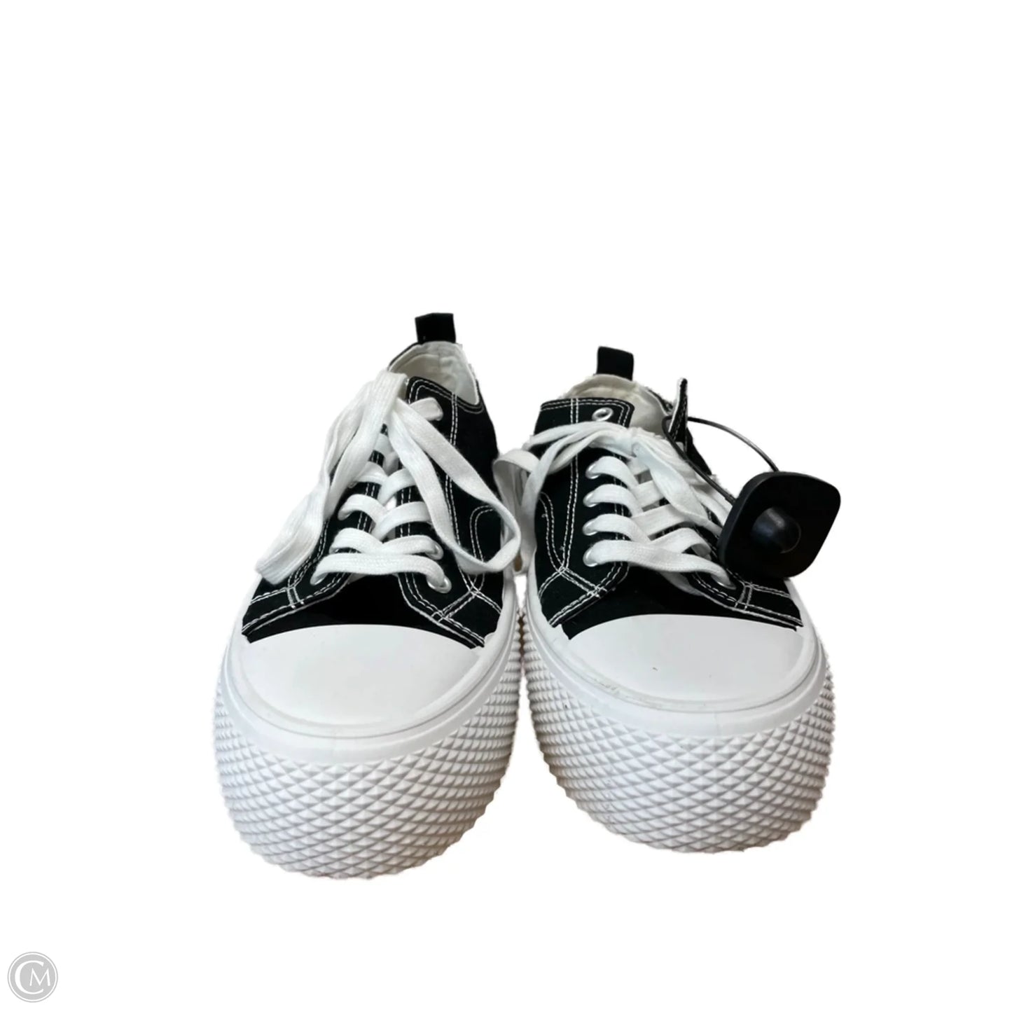 Shoes Sneakers By Taxi In Black & White, Size: 11