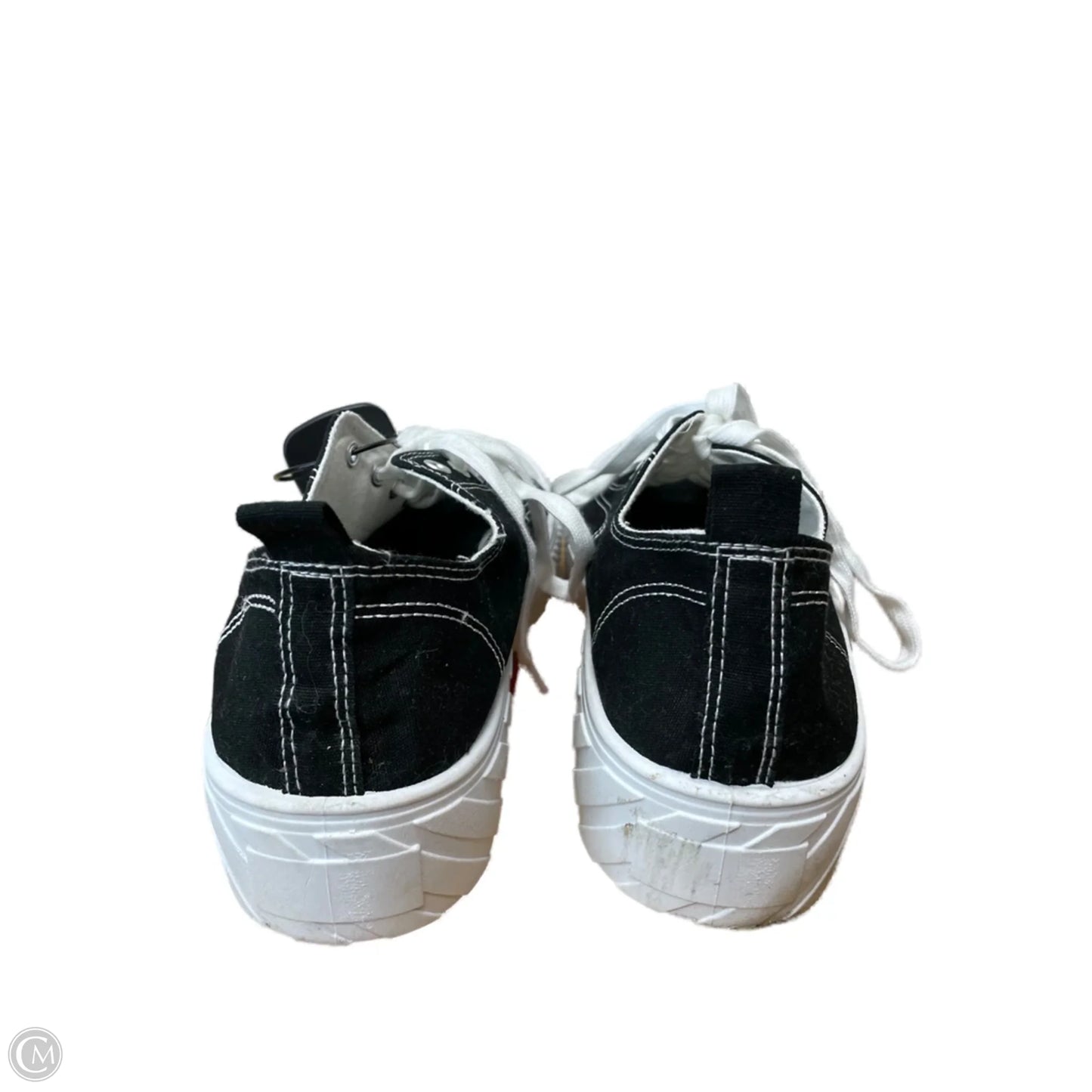 Shoes Sneakers By Taxi In Black & White, Size: 11