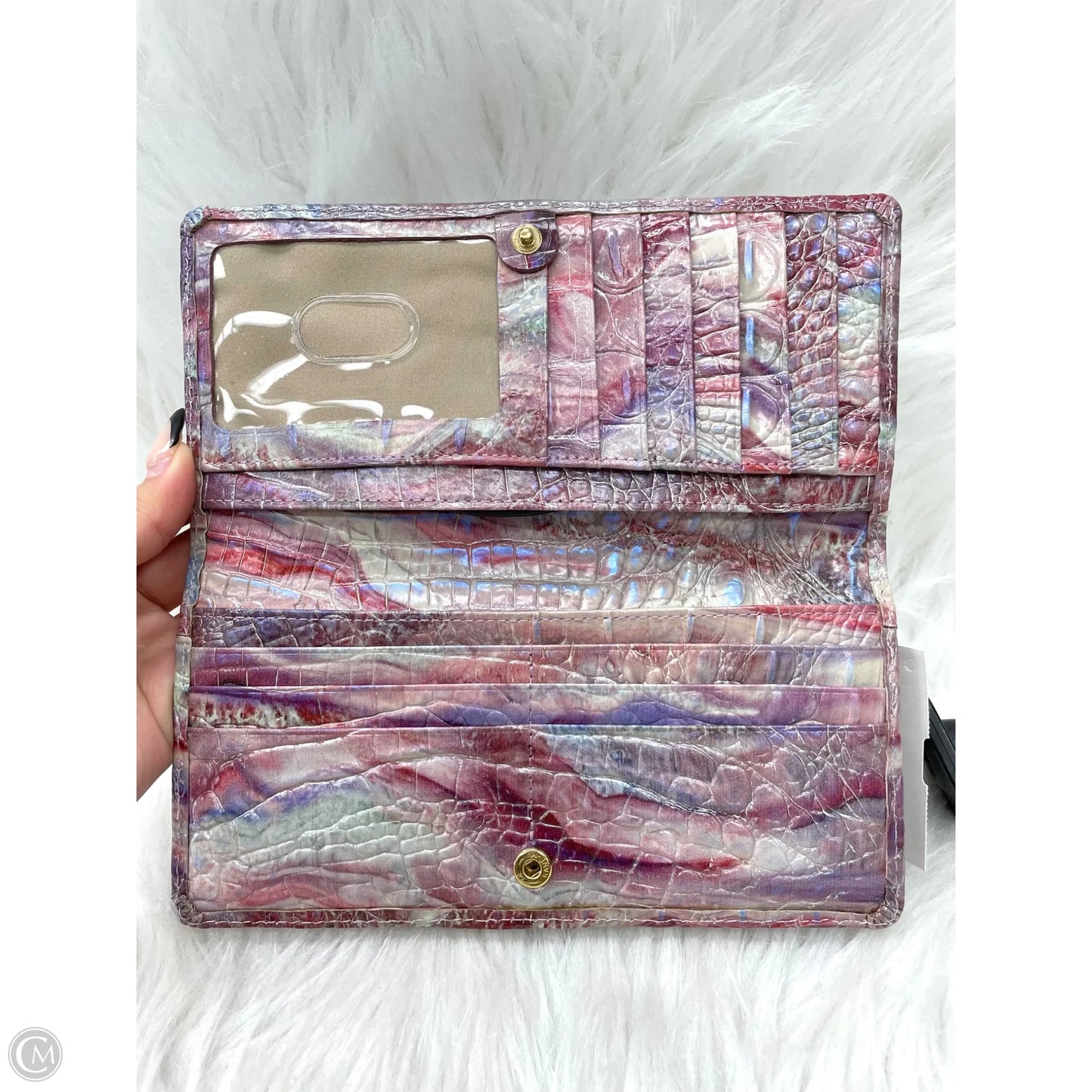 Wallet Designer By Brahmin, Size: Large