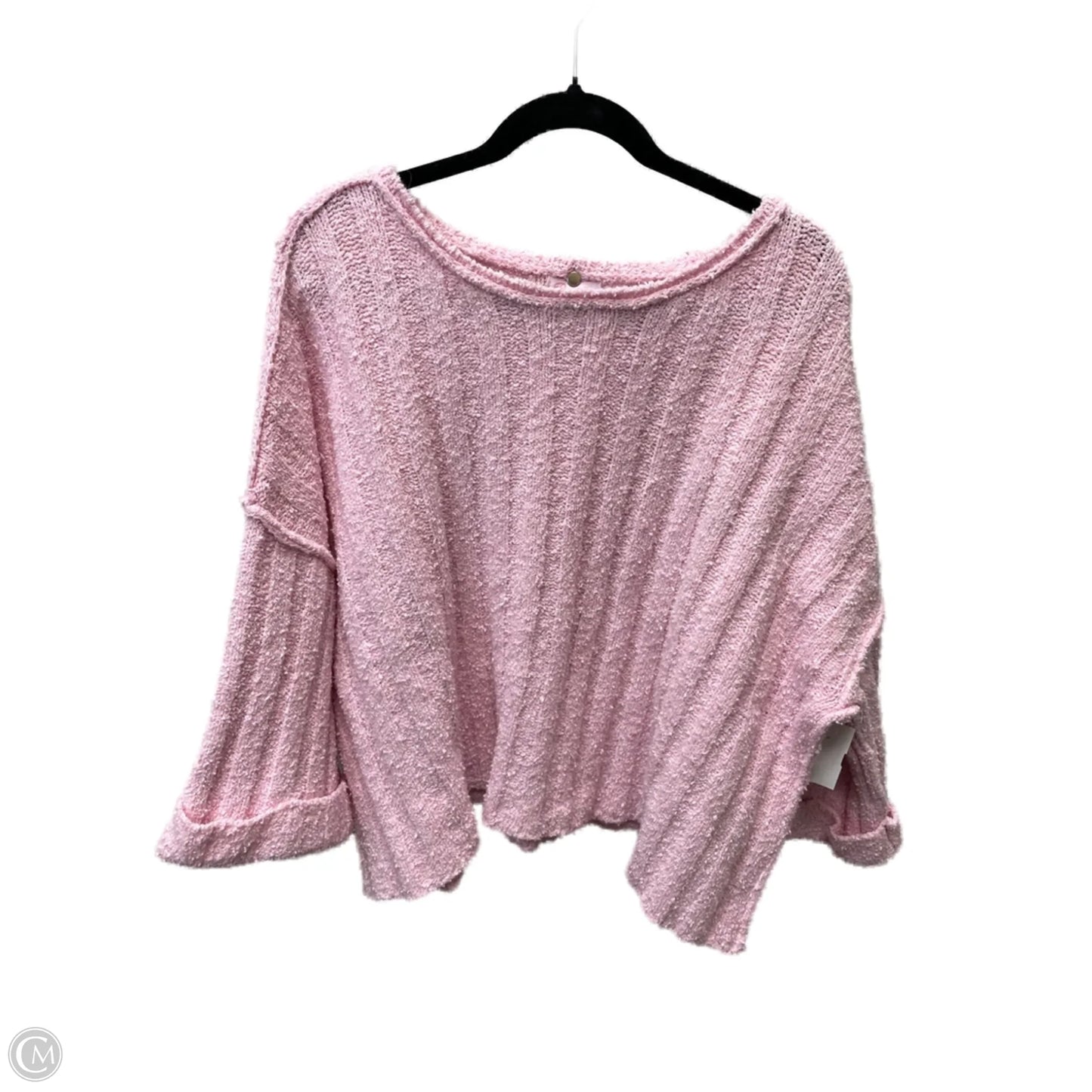 Sweater By Pink Lily In Pink, Size: S