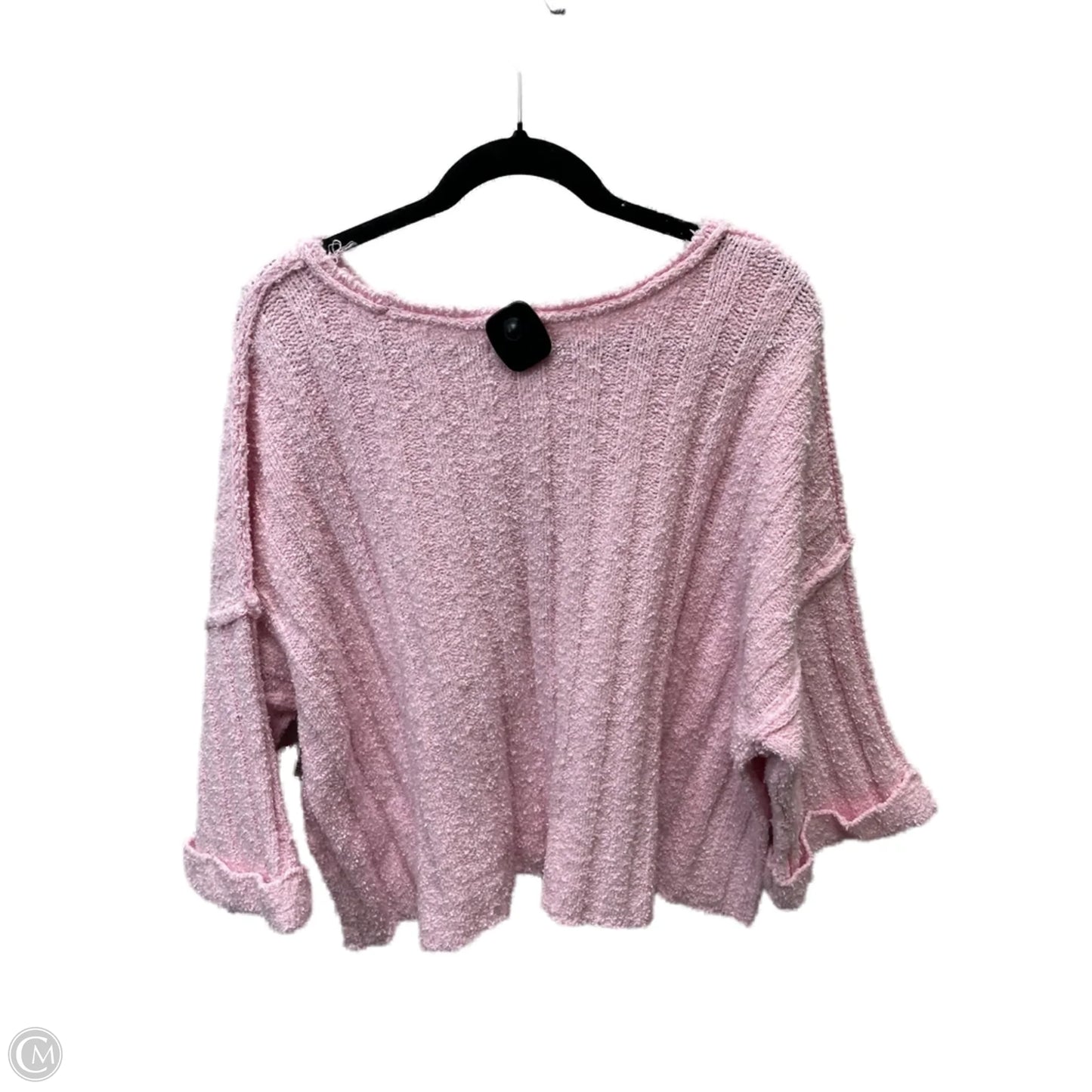 Sweater By Pink Lily In Pink, Size: S