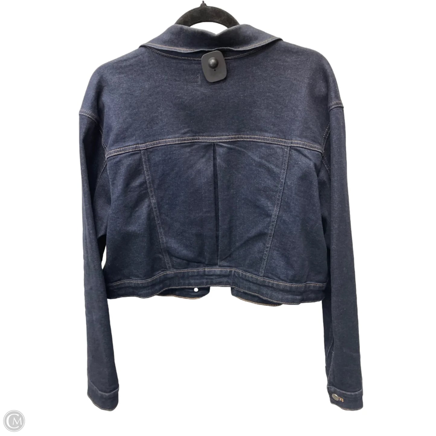 Jacket Denim By Express In Blue Denim, Size: L