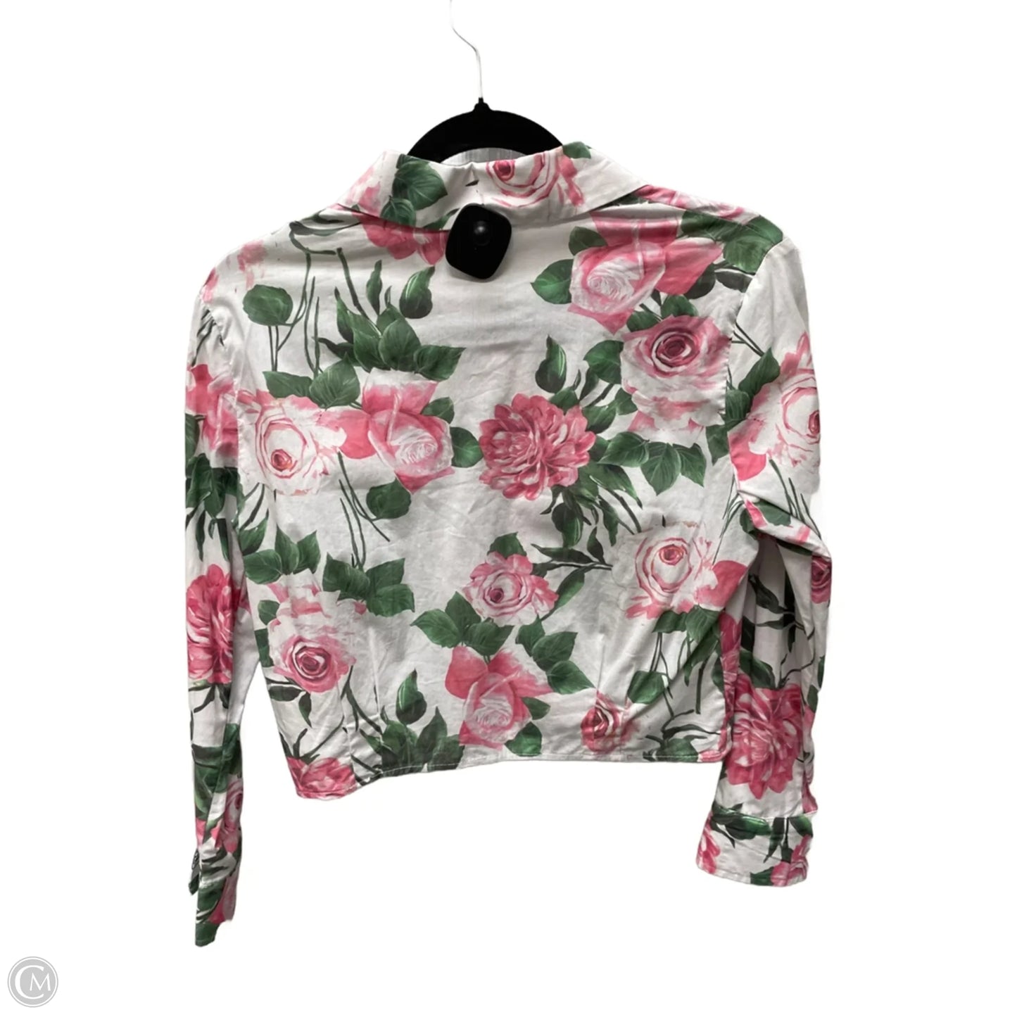 Top Long Sleeve By L Agence In Floral Print, Size: S