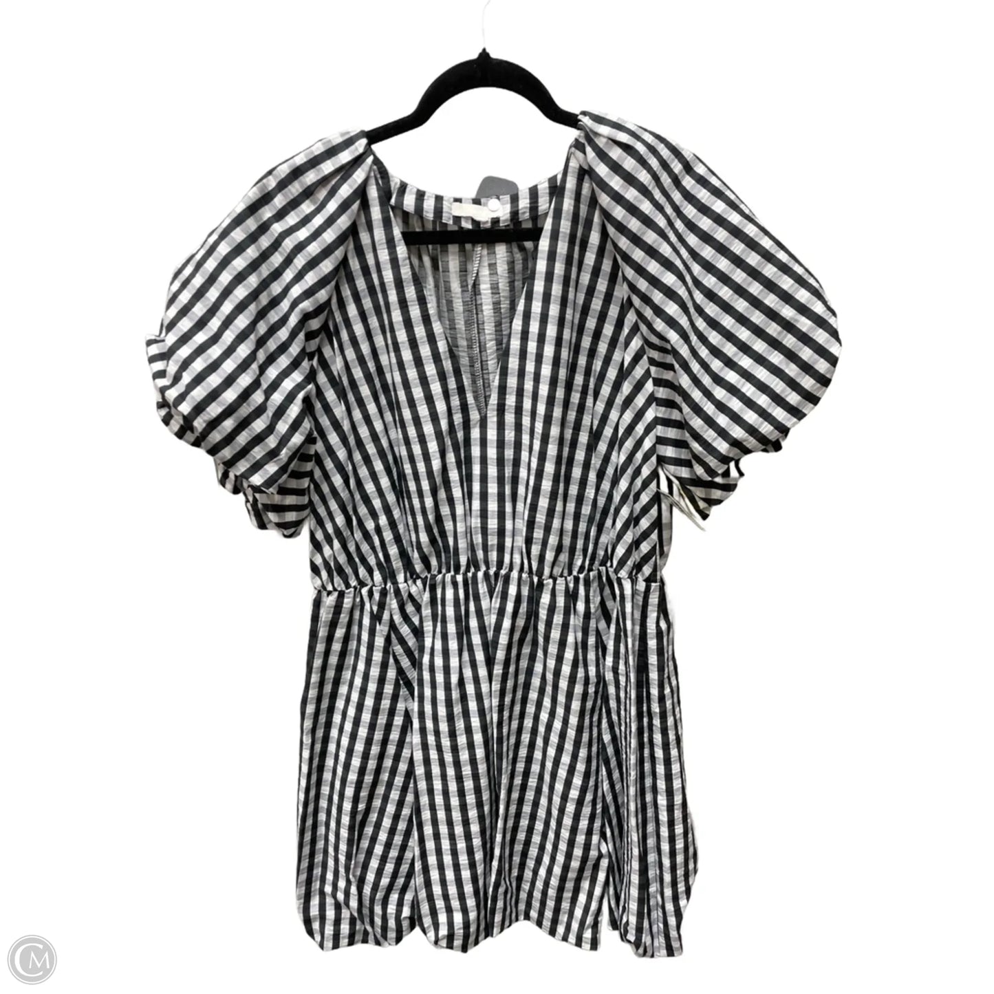 Dress Party Short By H&m In Checkered Pattern, Size: Xl