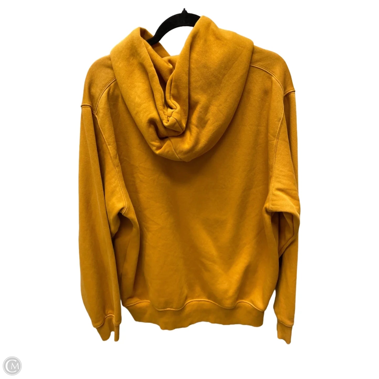 Sweatshirt Hoodie By Skechers In Blue & Yellow, Size: L