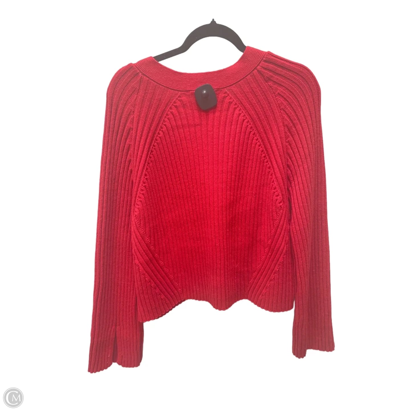 Sweater By Sugar Lips In Red, Size: L