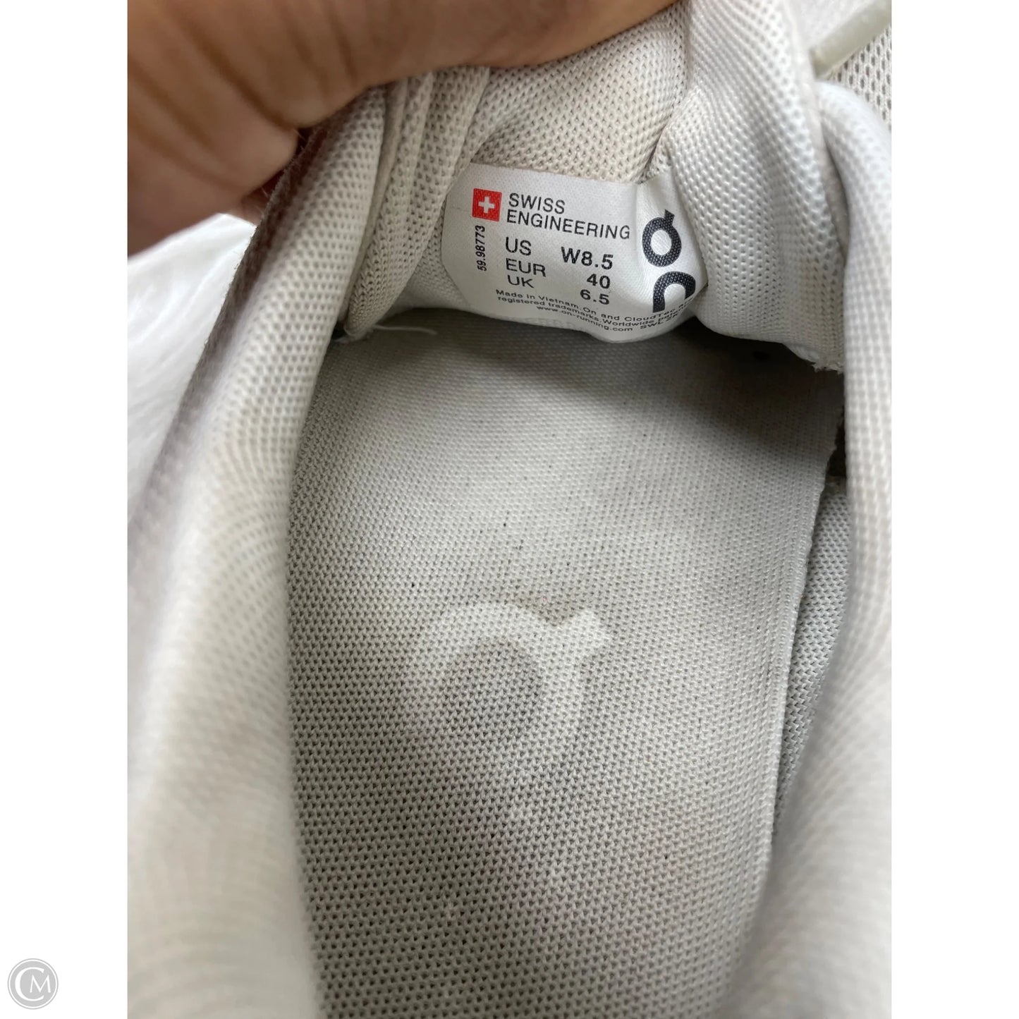 Shoes Athletic By On Cloud In Beige, Size: 8.5