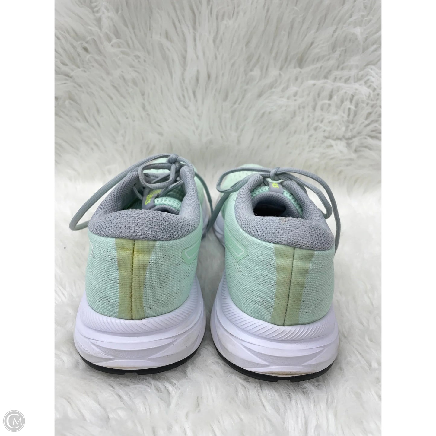 Shoes Athletic By Asics In Green, Size: 9