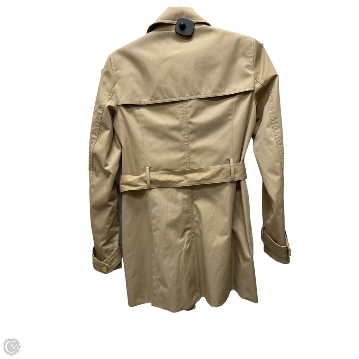 Coat Trench Coat By Michael By Michael Kors In Tan, Size: Xs