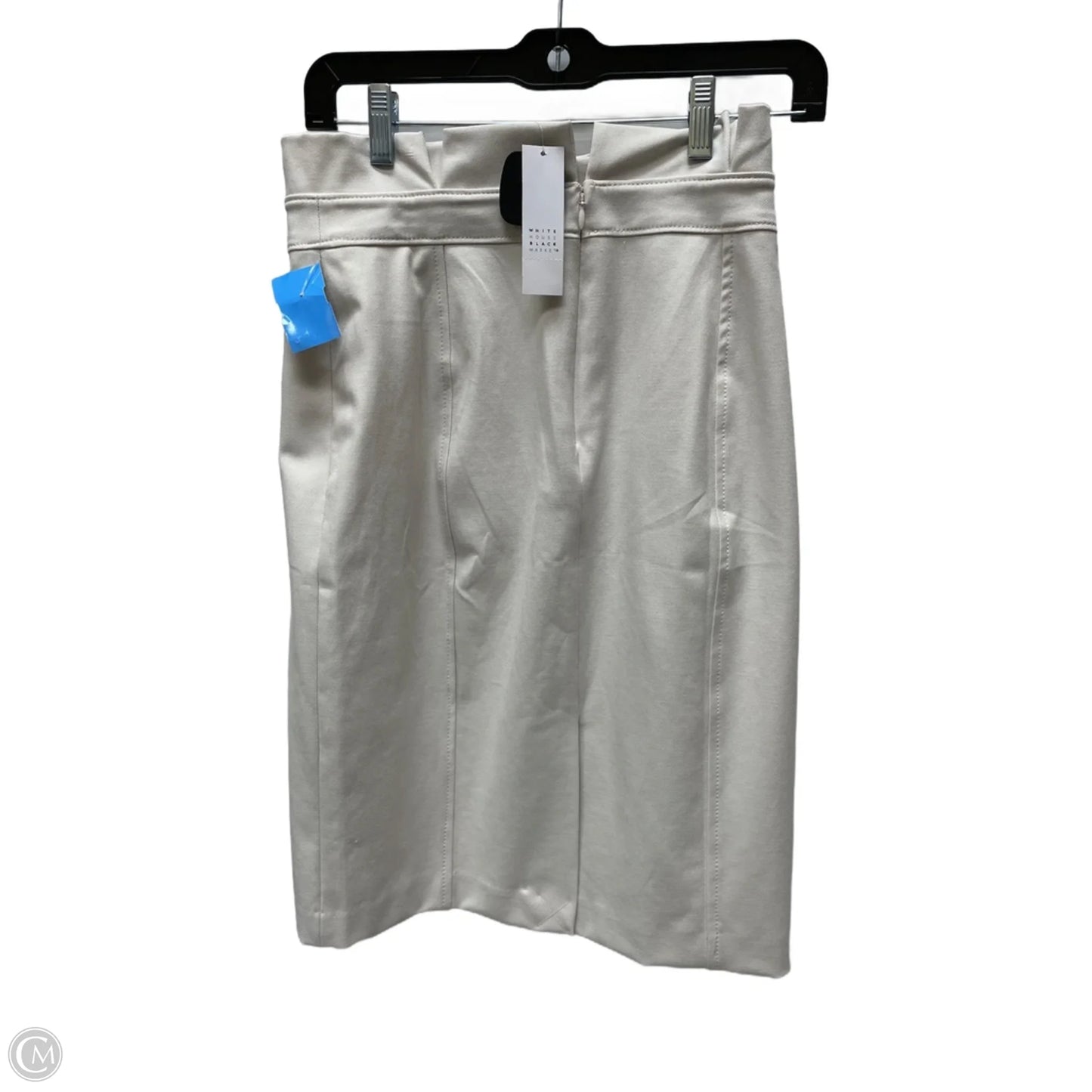 Skirt Midi By White House Black Market In Beige, Size: 4