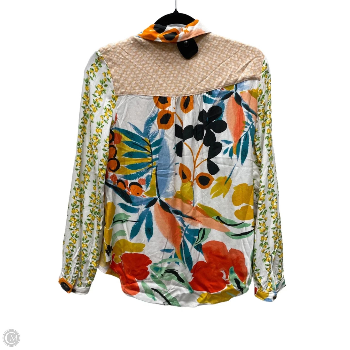 Top Long Sleeve By Maeve In Floral Print, Size: Xs