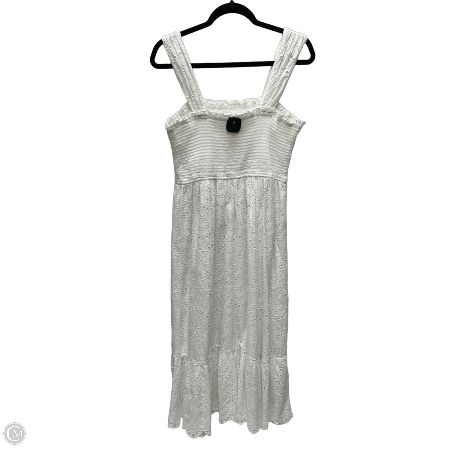 Dress Casual Maxi By Cato In White, Size: Xl