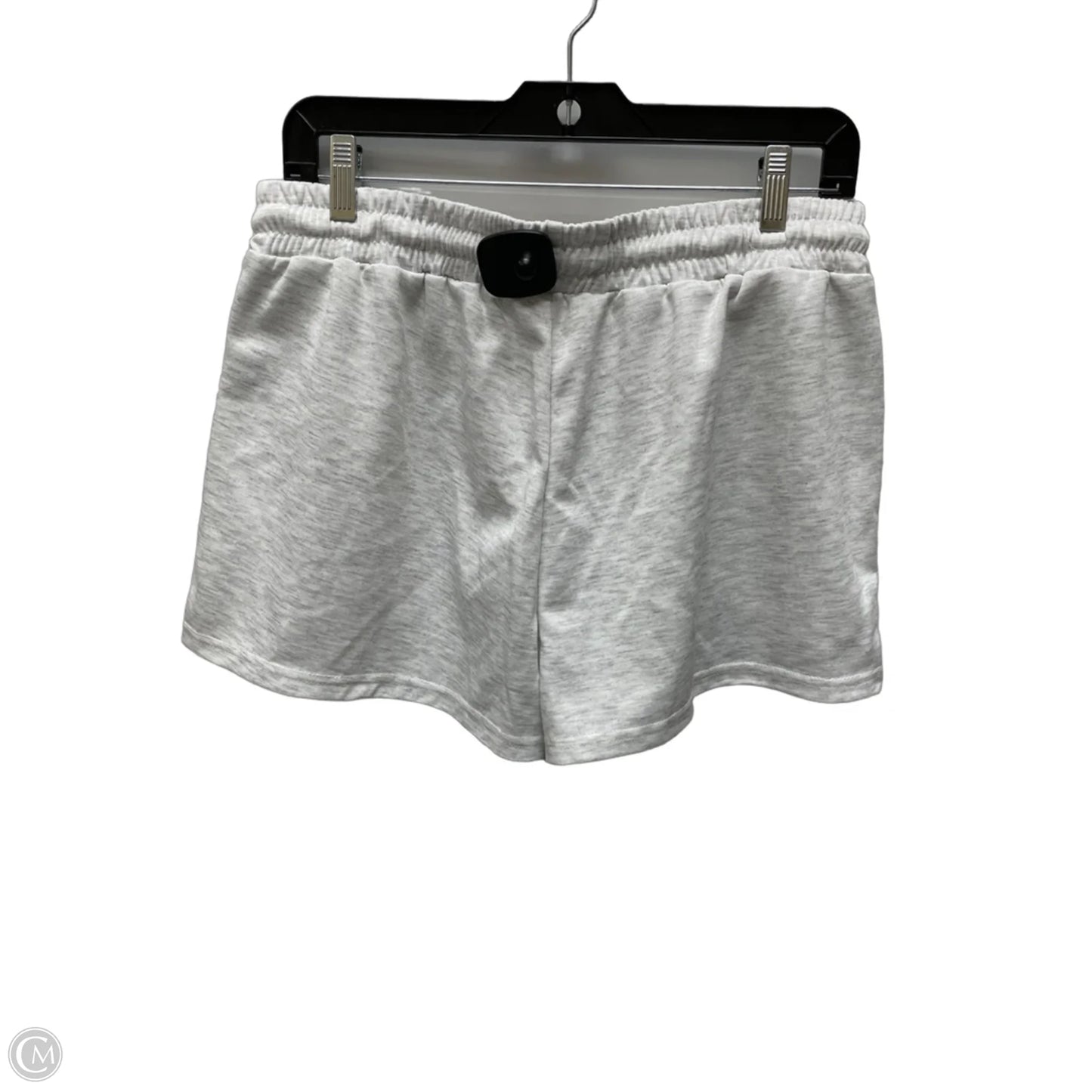 Athletic Shorts By Clothes Mentor In Grey & White, Size: 16